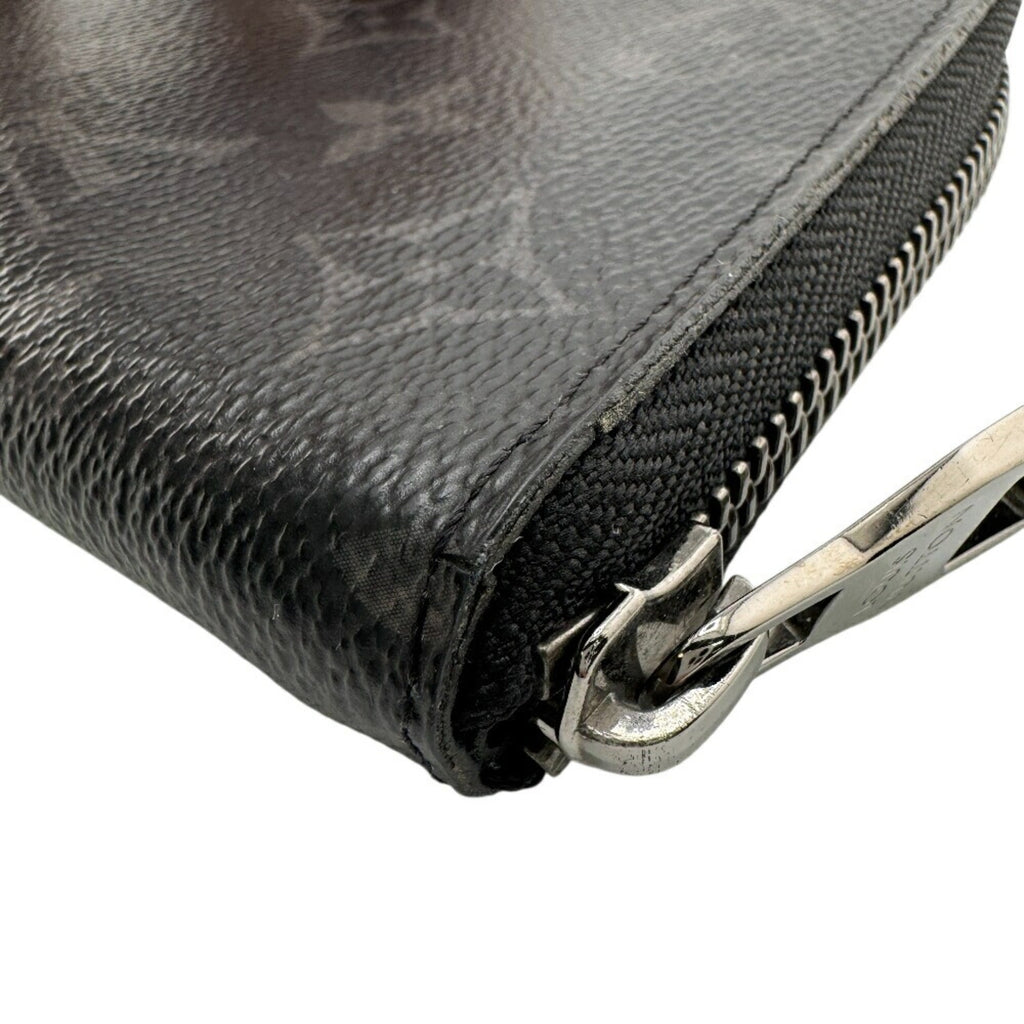 Louis Vuitton Black Gray Monogram Eclipse Monogram Eclipse Wallet