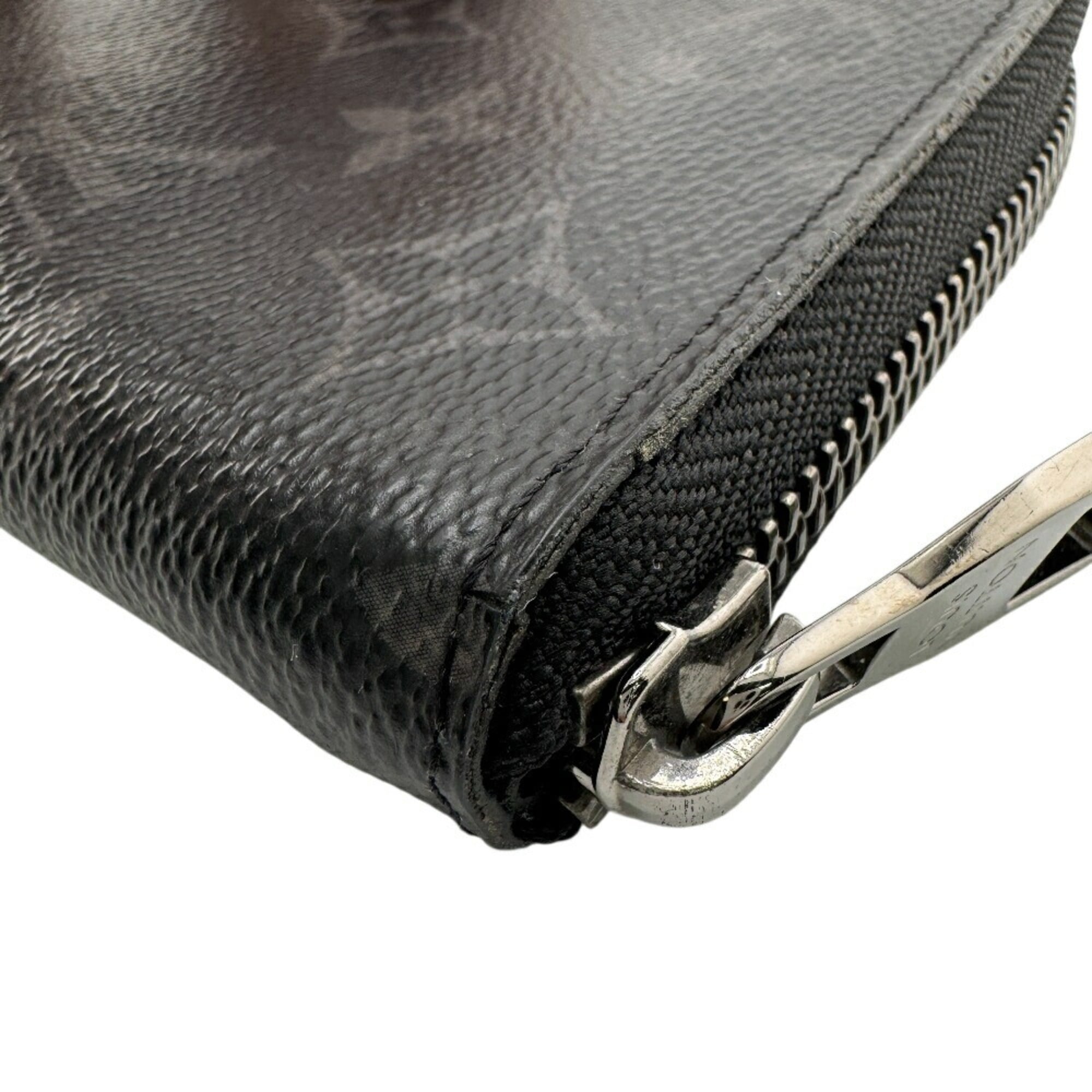 Louis Vuitton Black Gray Monogram Eclipse Monogram Eclipse Wallet