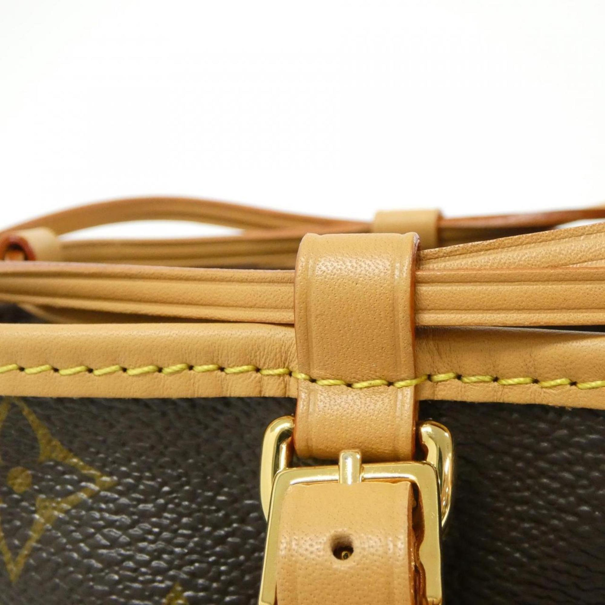 Louis Vuitton Marron Coated Canvas Shoulder Bag