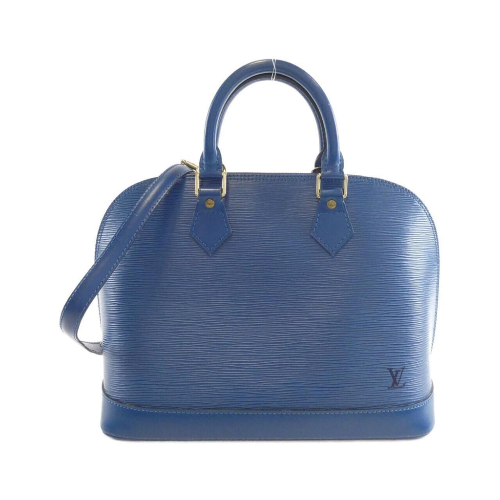 Louis Vuitton Blue Leather Handbag