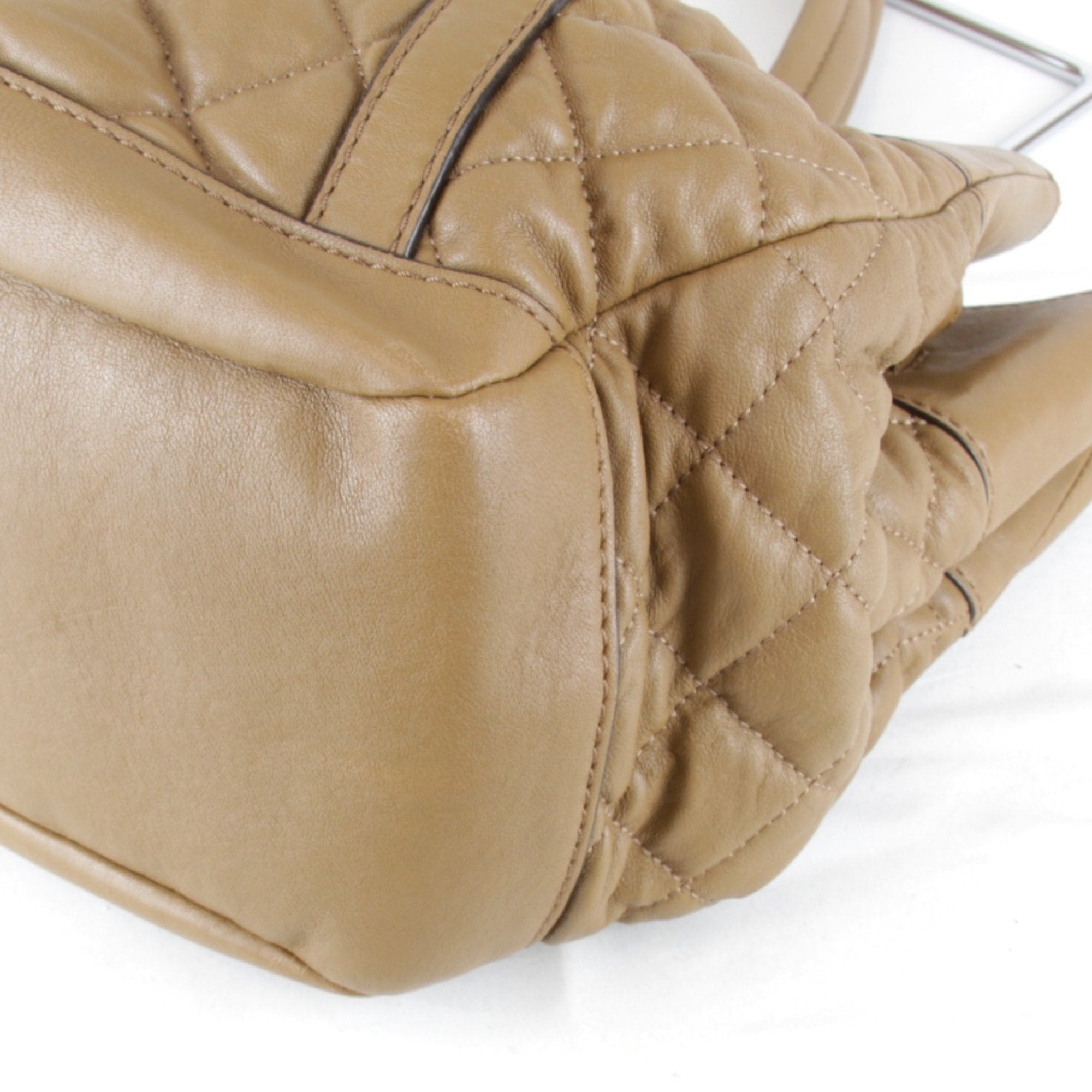 Burberry Brown Leather Tote Bag