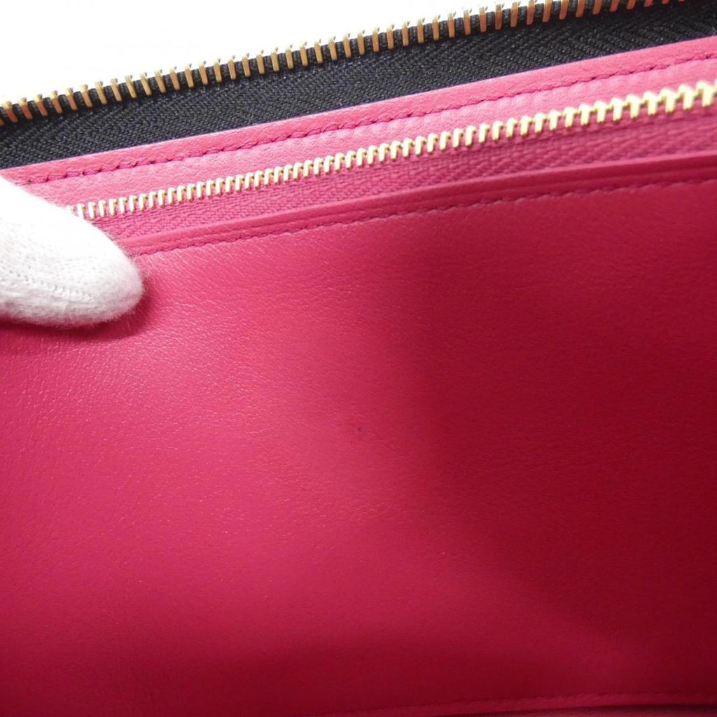Louis Vuitton Black Leather Long Wallet