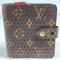 Louis Vuitton Monogram Fuchsia Pink Monogram Pink Monogram Perforated Wallet