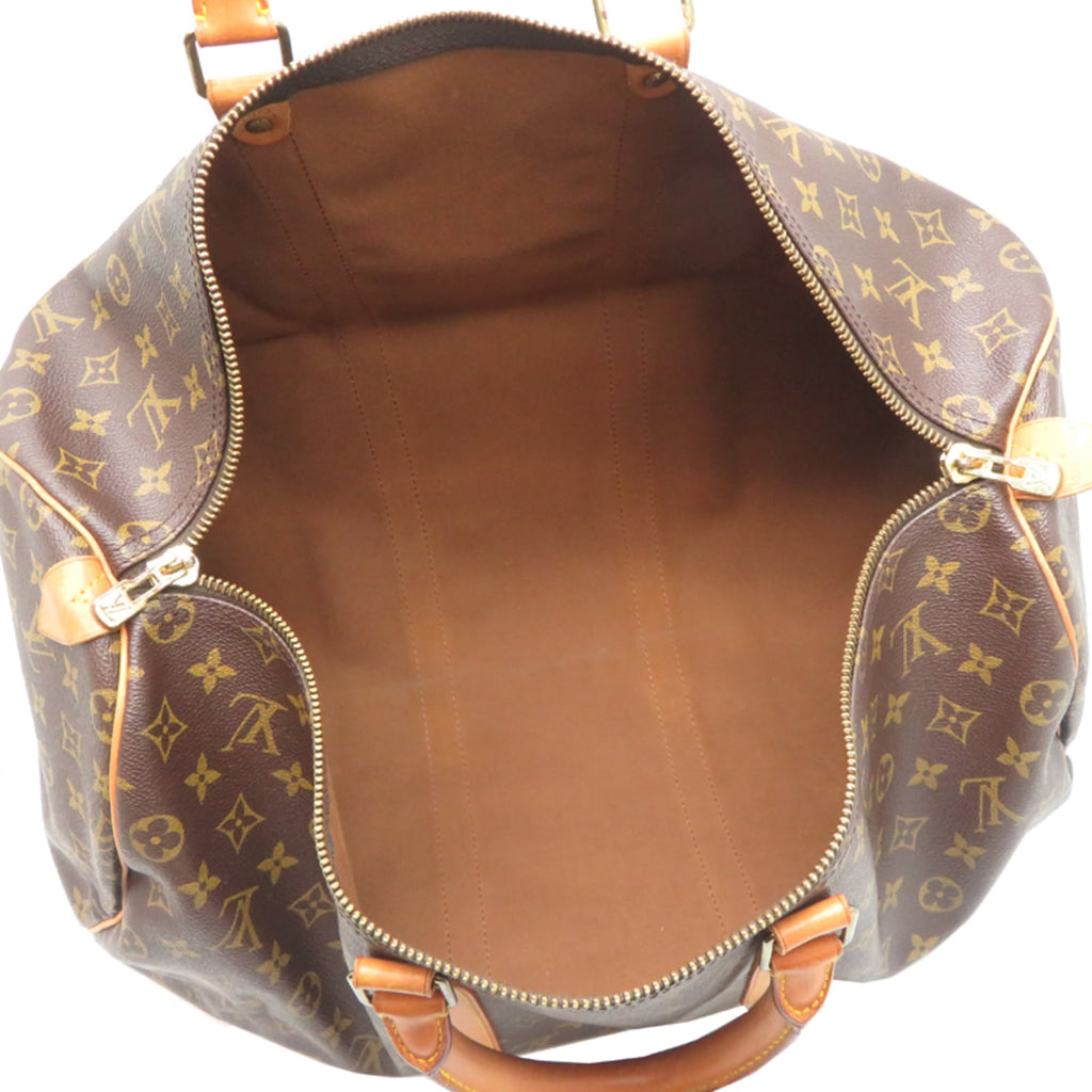 Louis Vuitton Brown Monogram Boston Bag