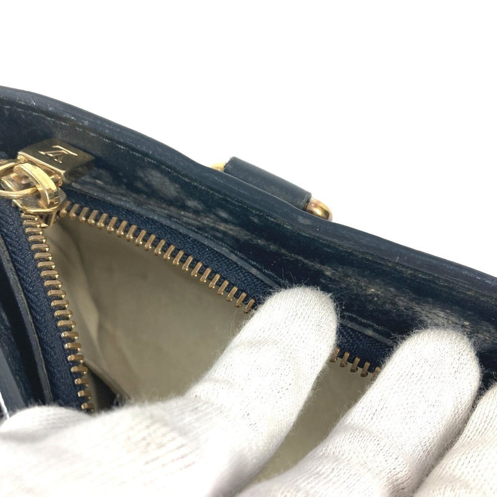 Louis Vuitton Navy Monogram Mini Canvas Leather Handbag Shoulder Bag Tote Bag
