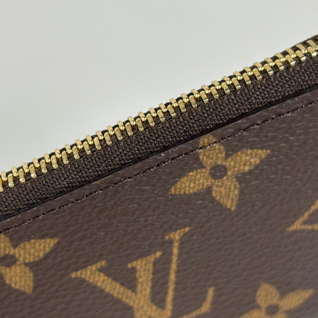 Louis Vuitton Brown Monogram Coin Purse/Coin Case