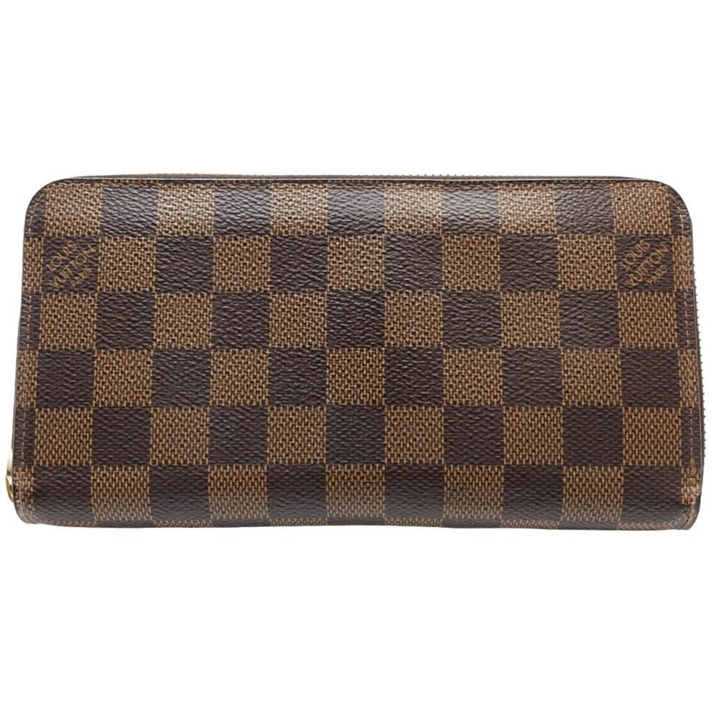 Louis Vuitton Ebene Rose Ballerine Canvas Long Wallet