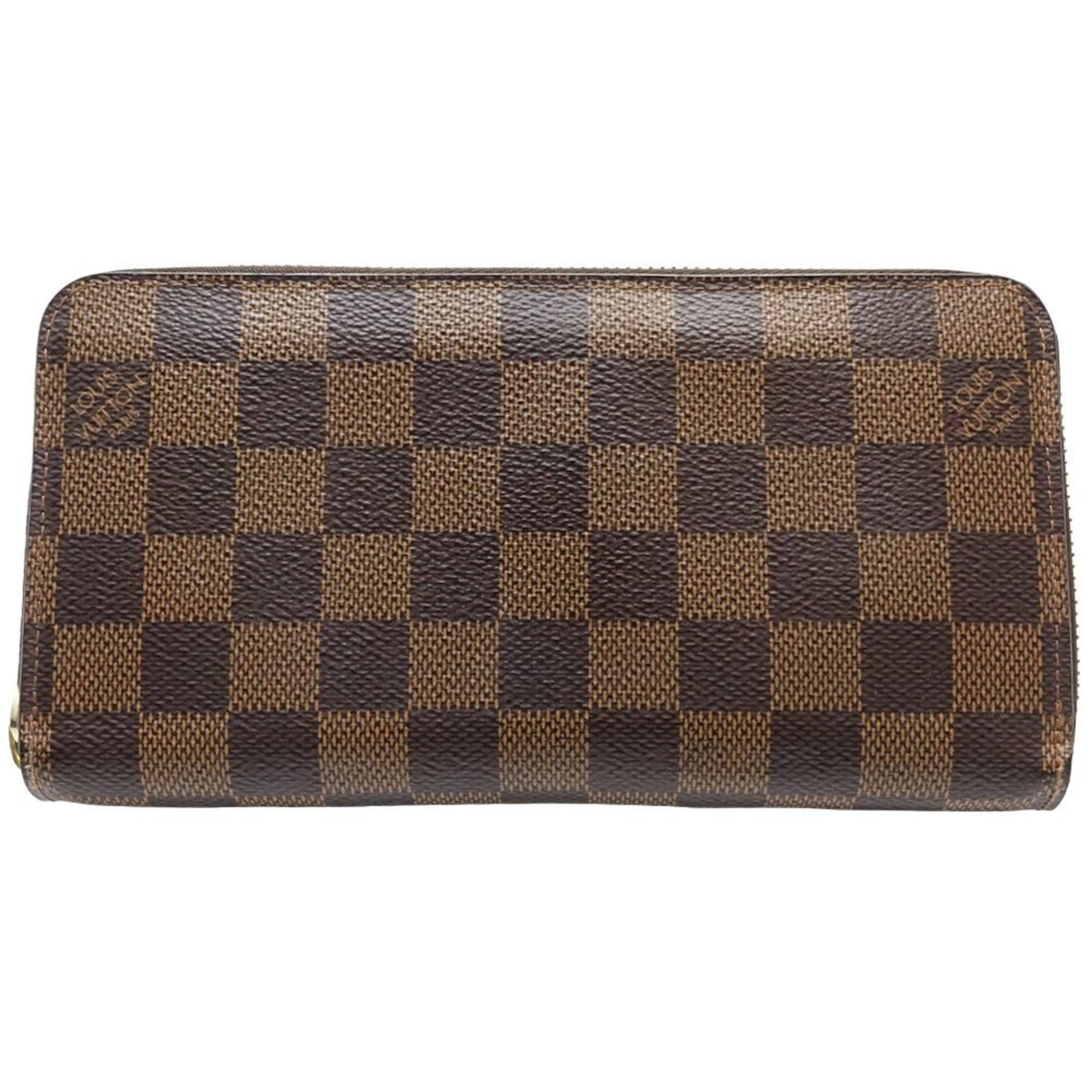 Louis Vuitton Ebene Rose Ballerine Canvas Long Wallet