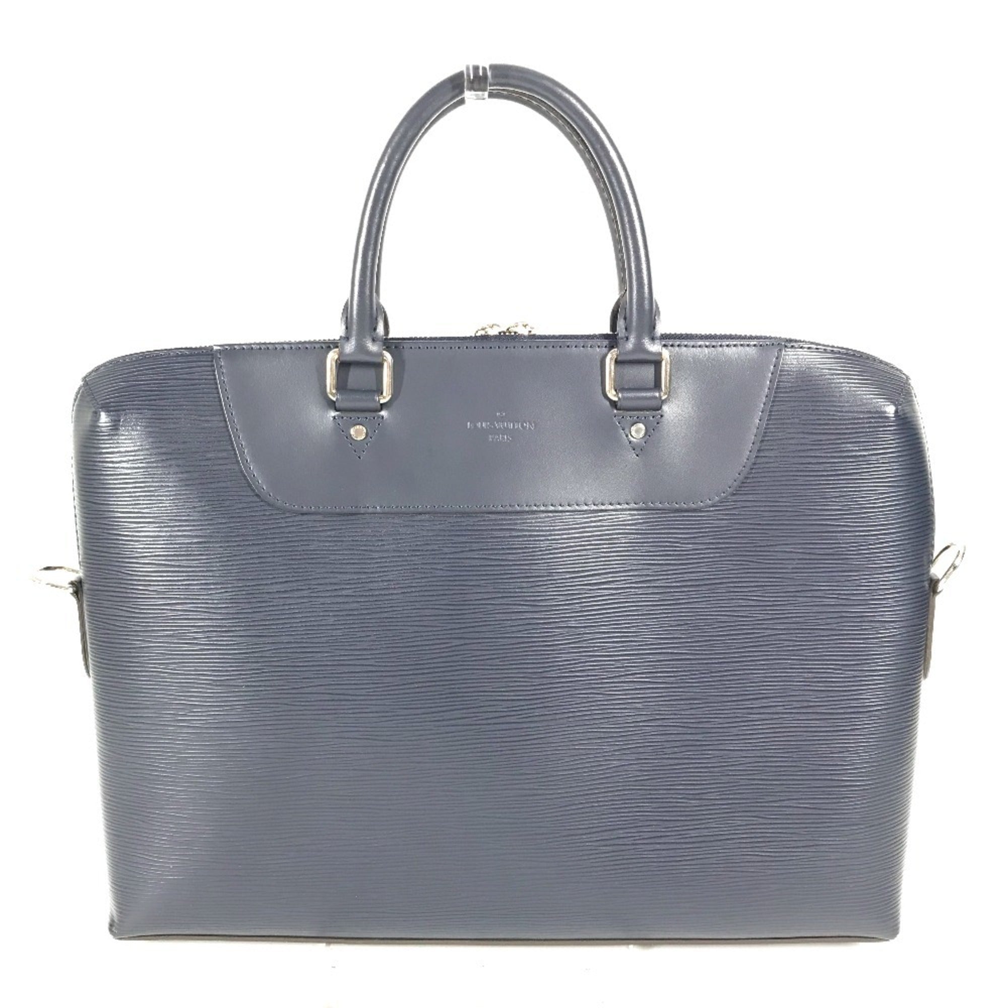 Louis Vuitton Navy Navy Blue Epi Leather Handbag