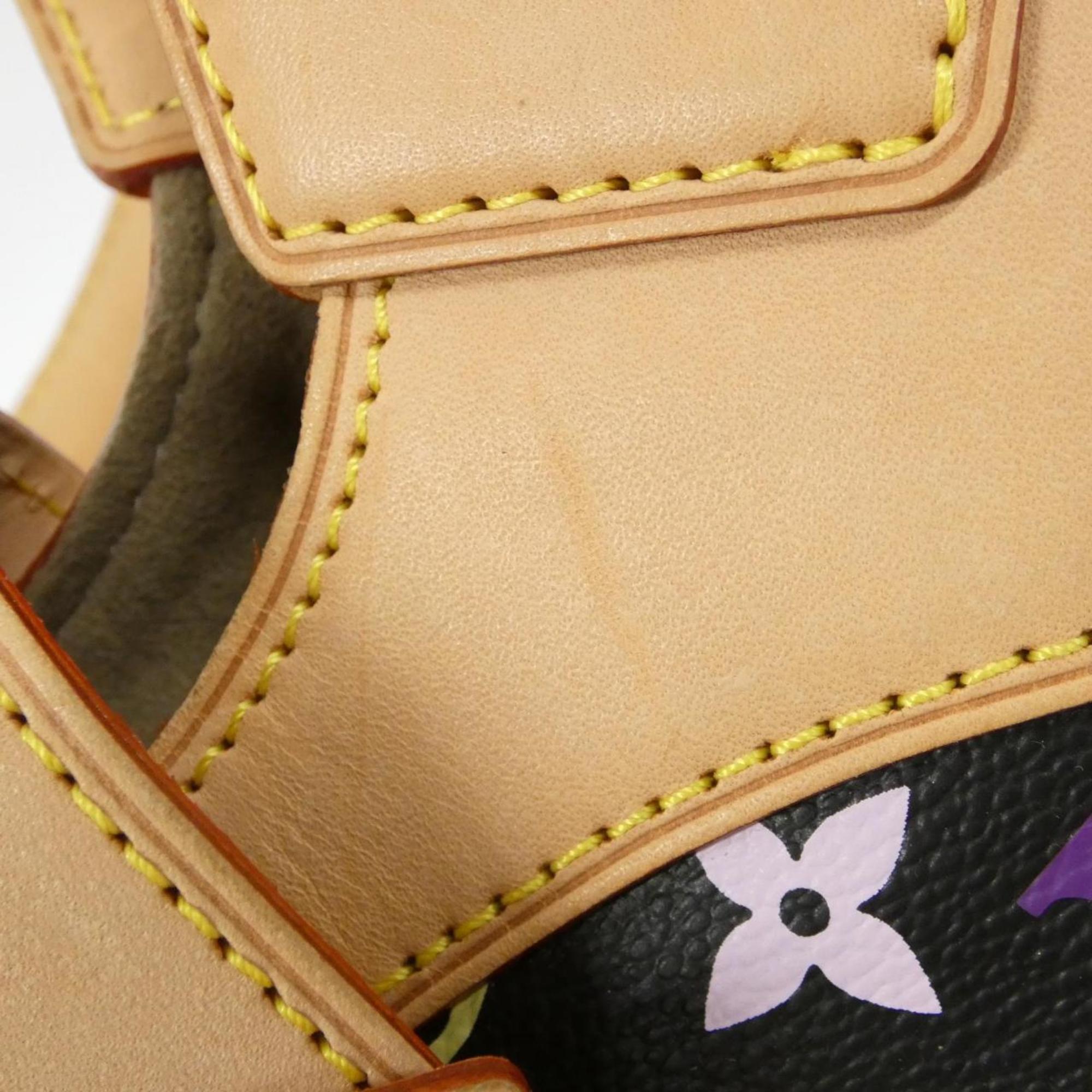 Louis Vuitton Black Coated Canvas Shoulder Bag