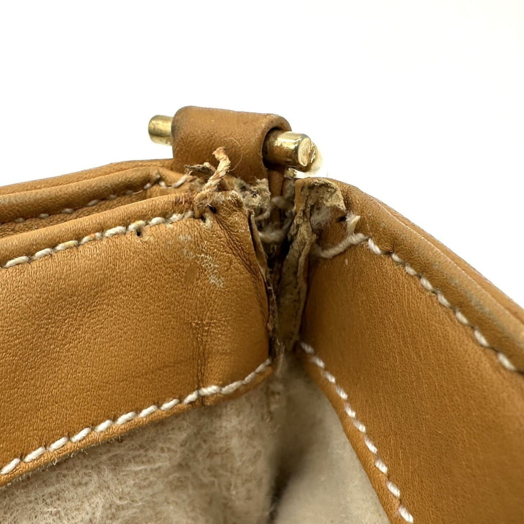 Gucci Brown Pvc Leather Shoulder Bag (Pre-Owned)