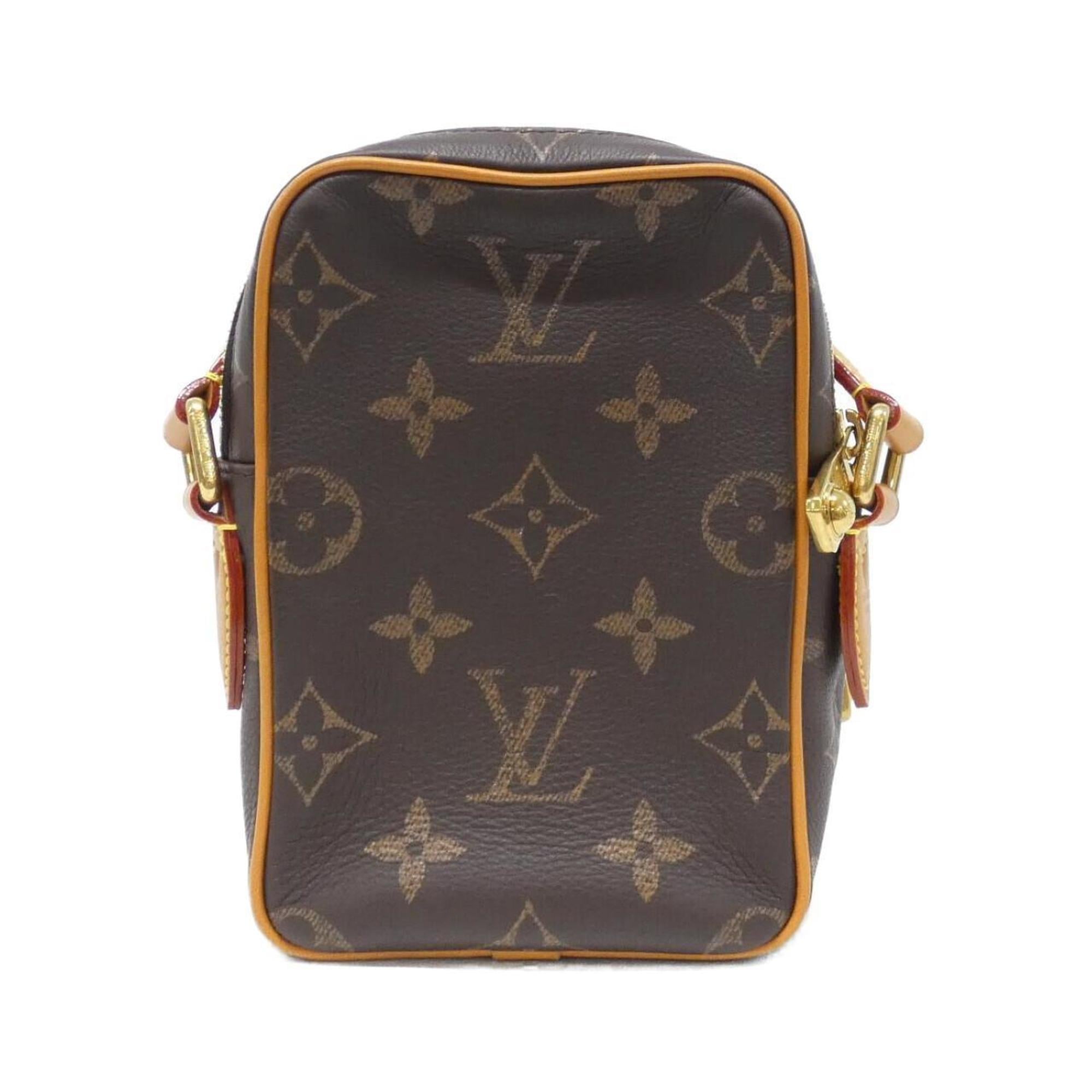 Louis Vuitton Marron Leather Shoulder Bag