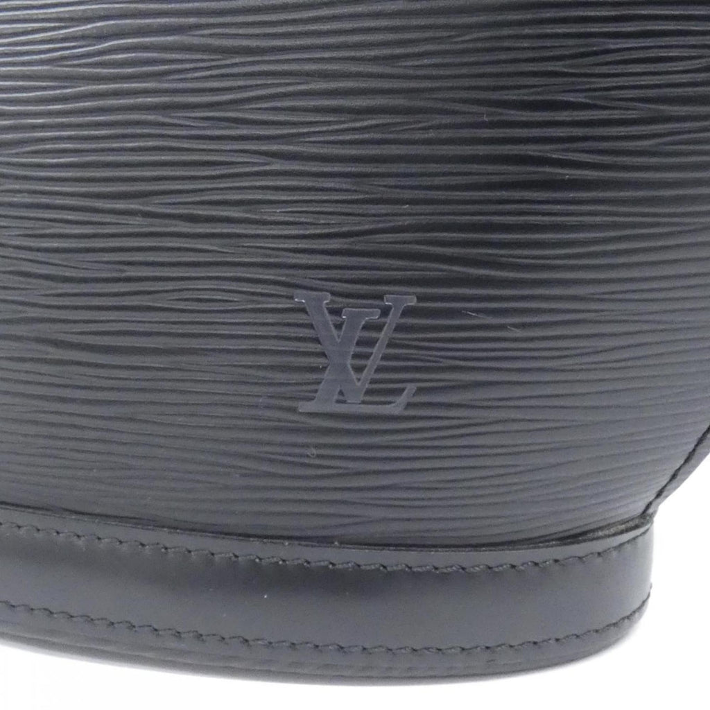 Louis Vuitton Black Leather Shoulder Bag