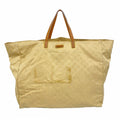 Gucci Beige Nylon Tote Bag (Pre-Owned)