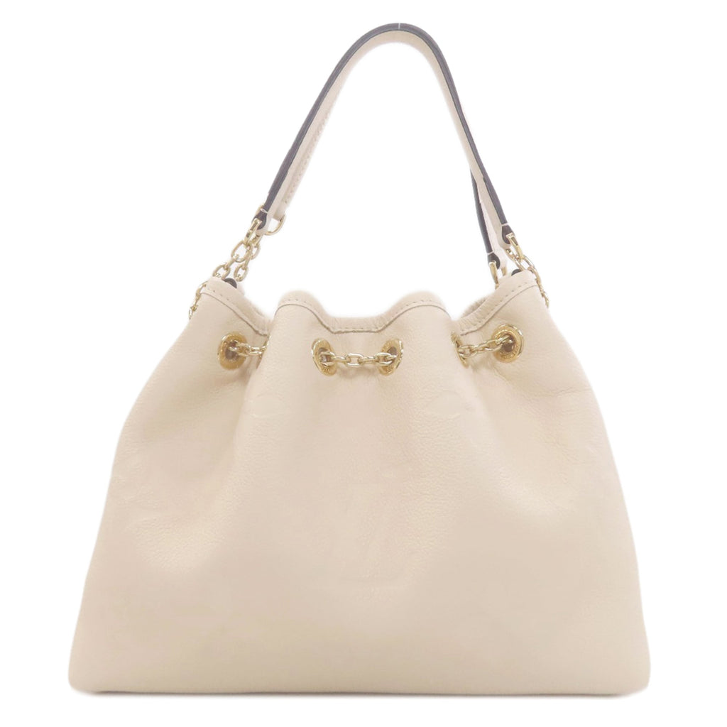 Louis Vuitton Cream Monogram Empreinte Handbag Pouch