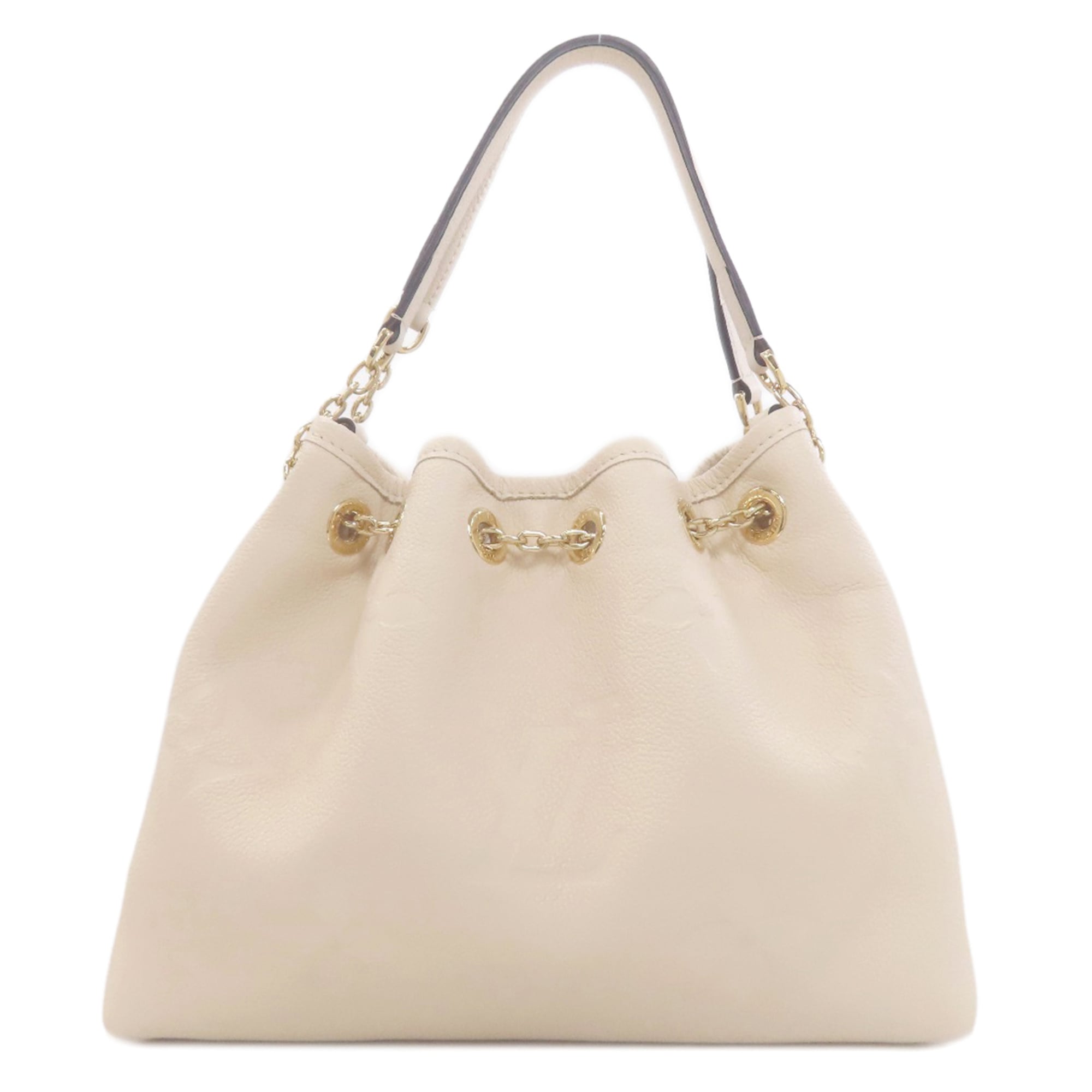 Louis Vuitton Cream Monogram Empreinte Handbag Pouch