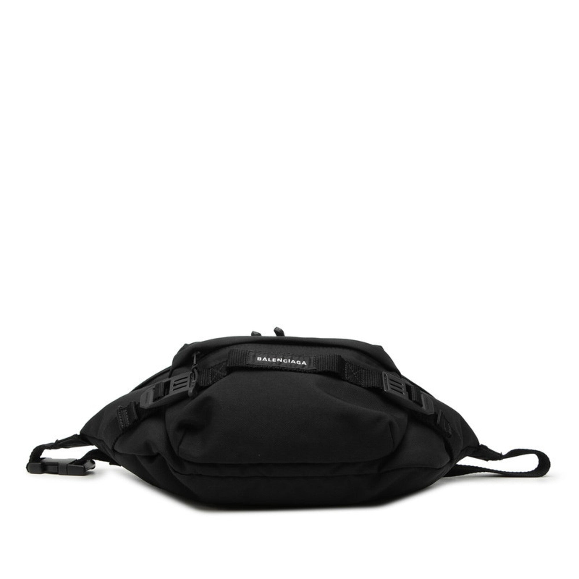 Balenciaga Black Polyester Polyamide Basket Sling