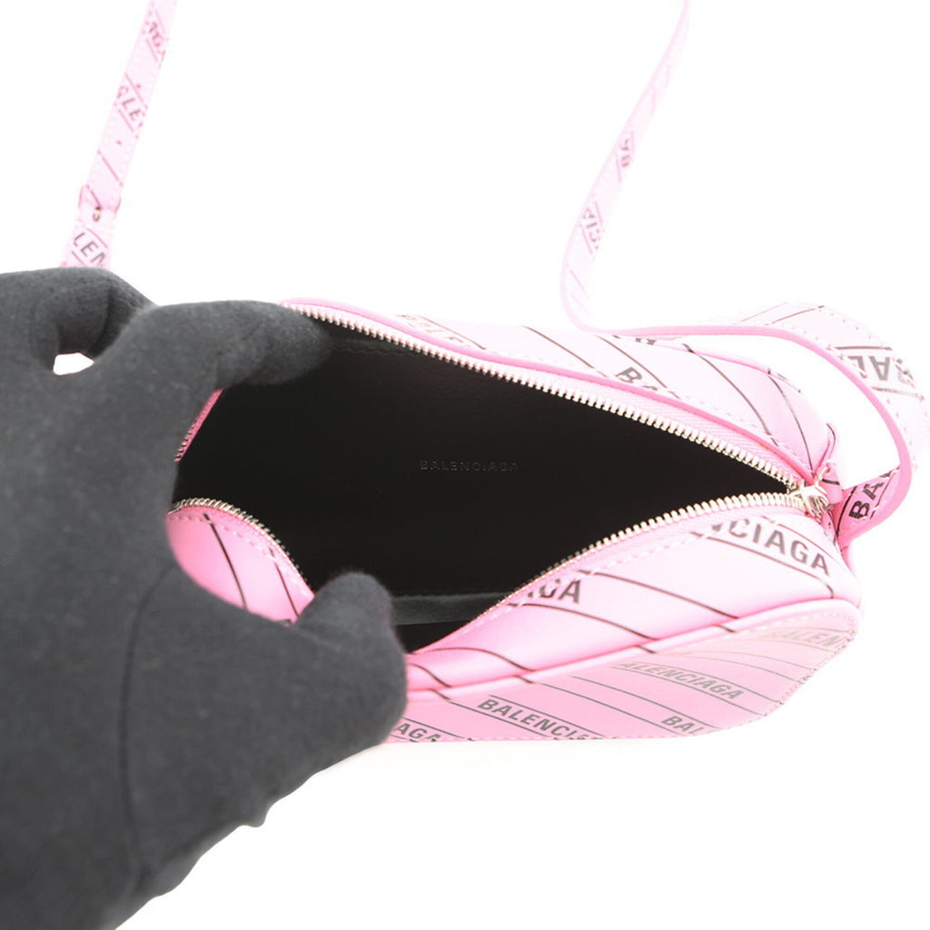 Balenciaga Pink Leather Handbag Shoulder