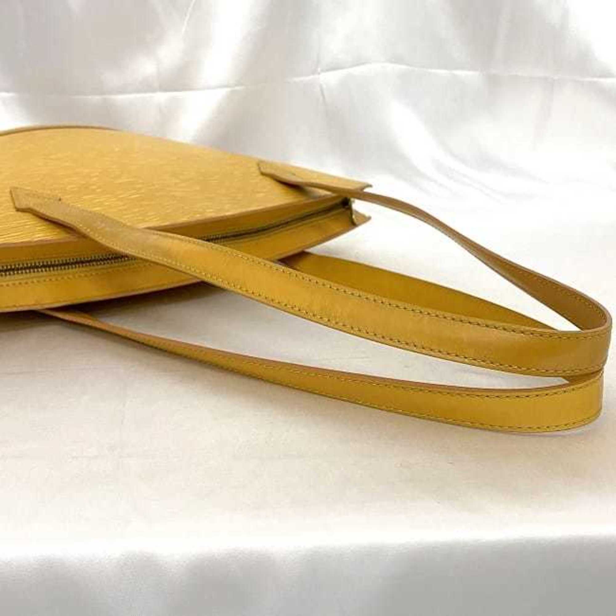 Louis Vuitton Yellow Epi Leather Tote Bag