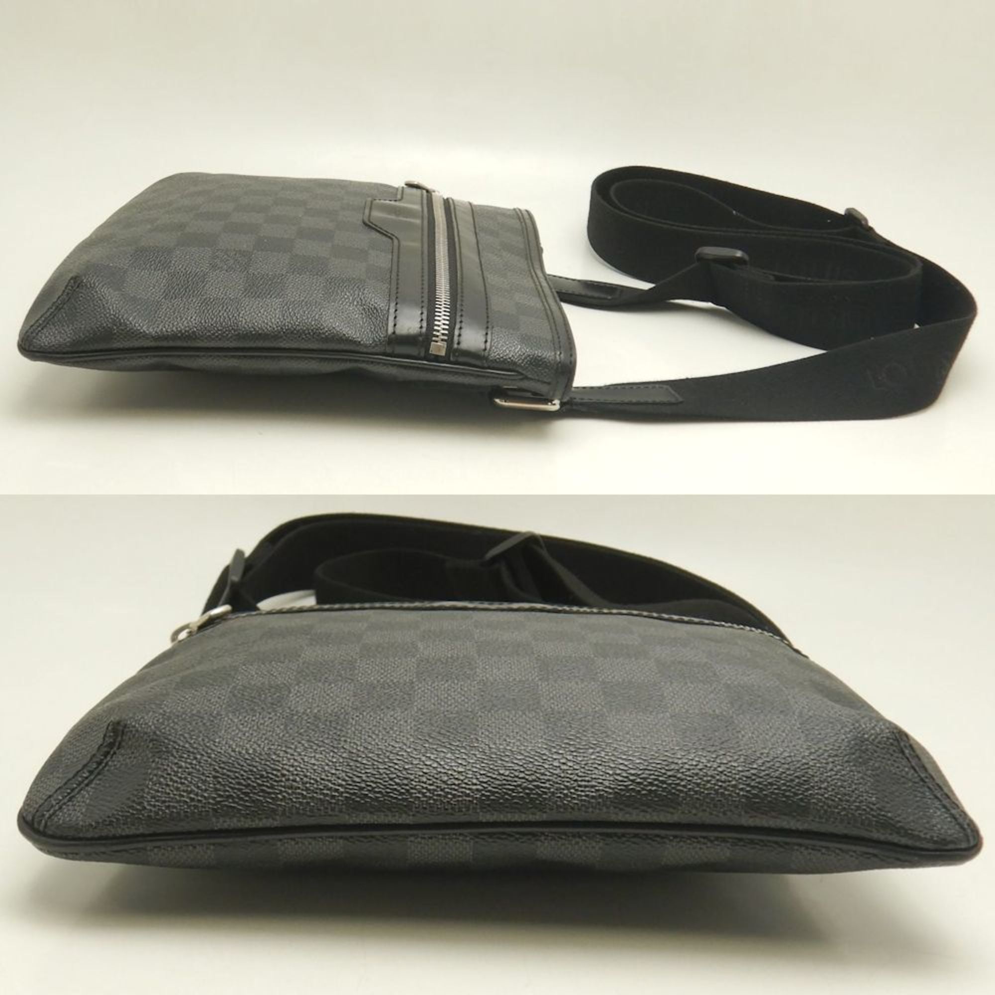 Louis Vuitton Noir Pvc Shoulder Bag
