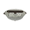 Louis Vuitton Silver Nylon Handbag