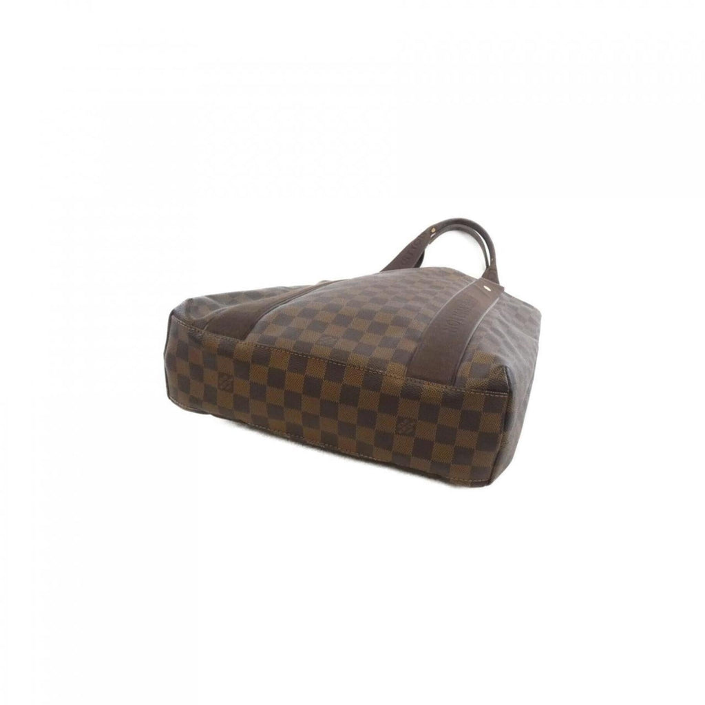 Louis Vuitton Brown Coated Canvas Handbag