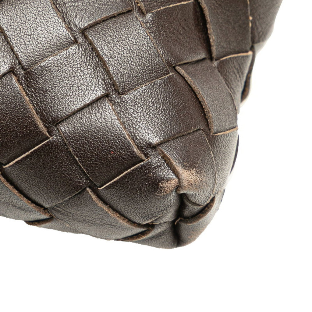 Bottega Veneta Brown Leather Shoulder Bag