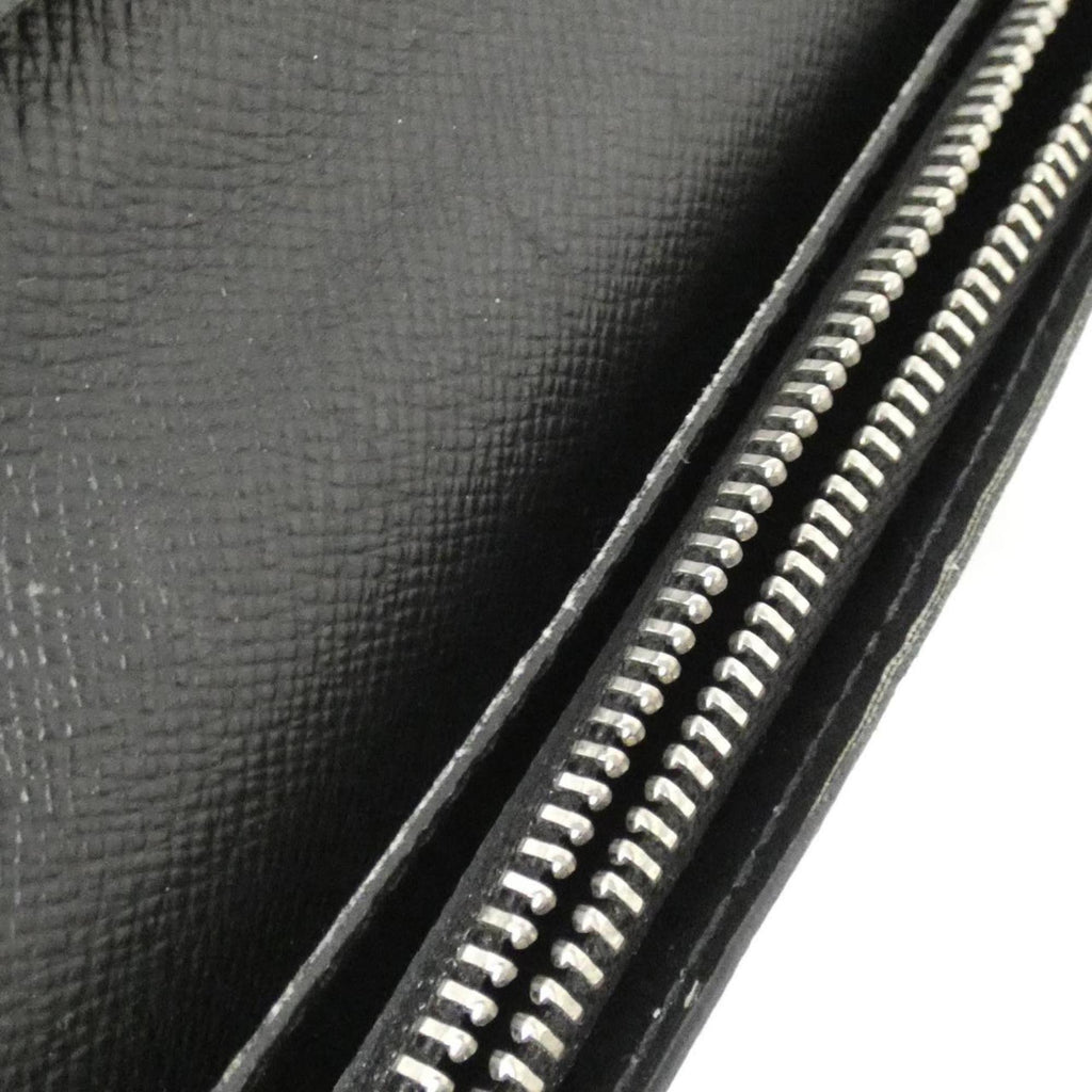 Louis Vuitton Black Leather Long Wallet