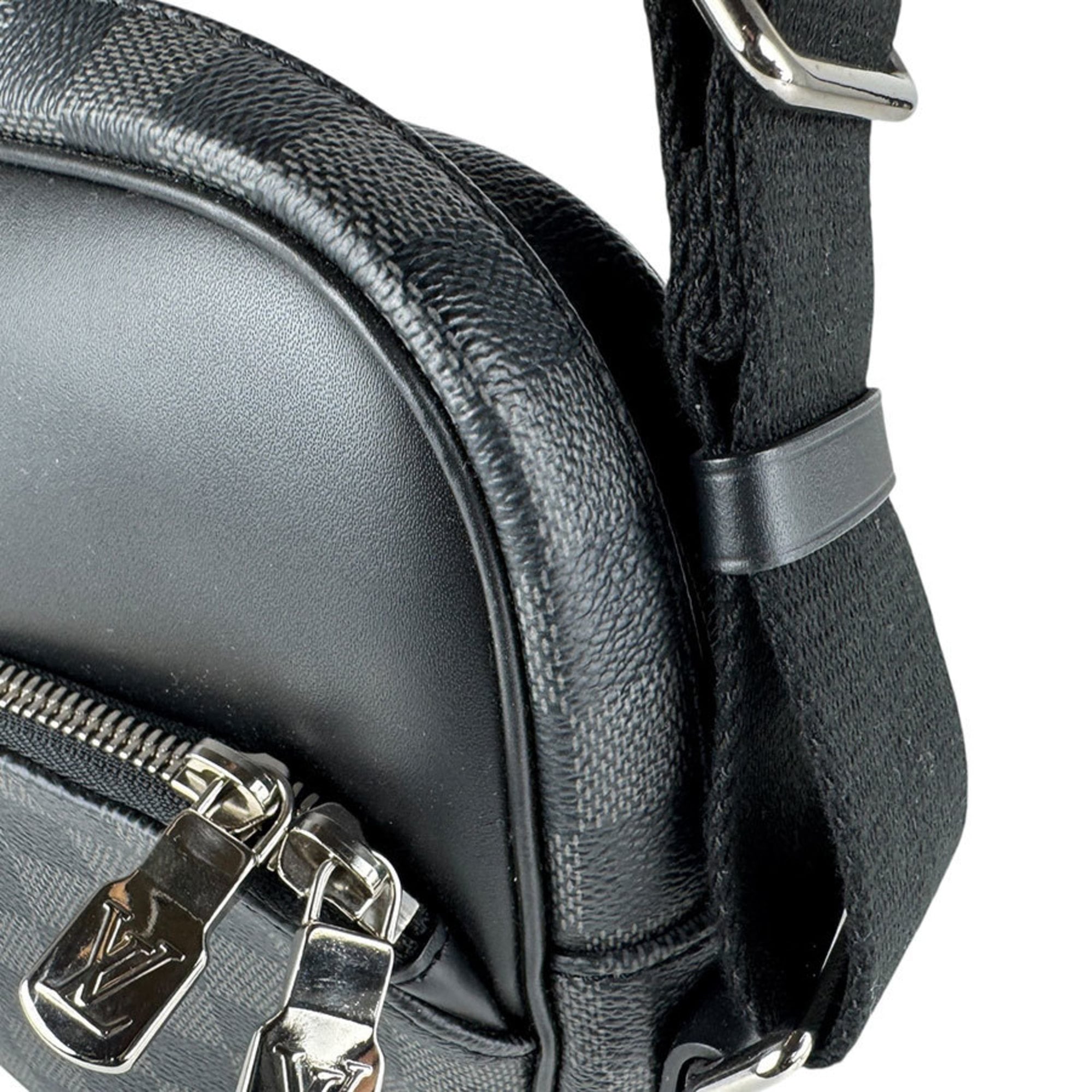 Louis Vuitton Black Damier Graphite Shoulder Bag