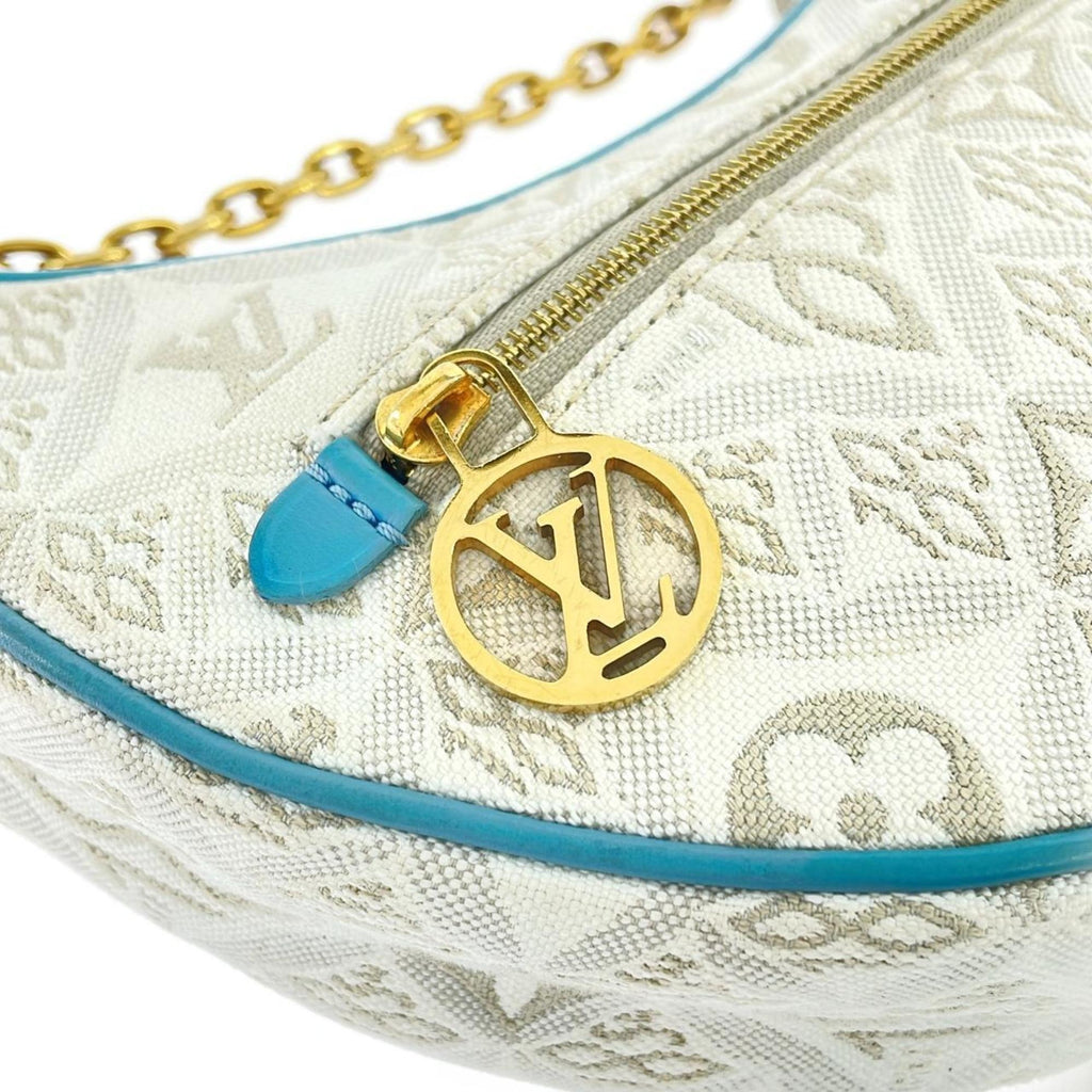 Louis Vuitton Gold Jacquard Shoulder Bag