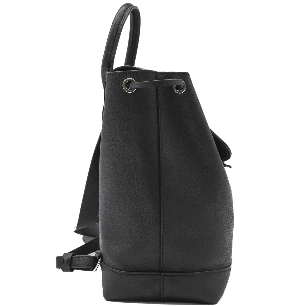Louis Vuitton Black Leather Backpack