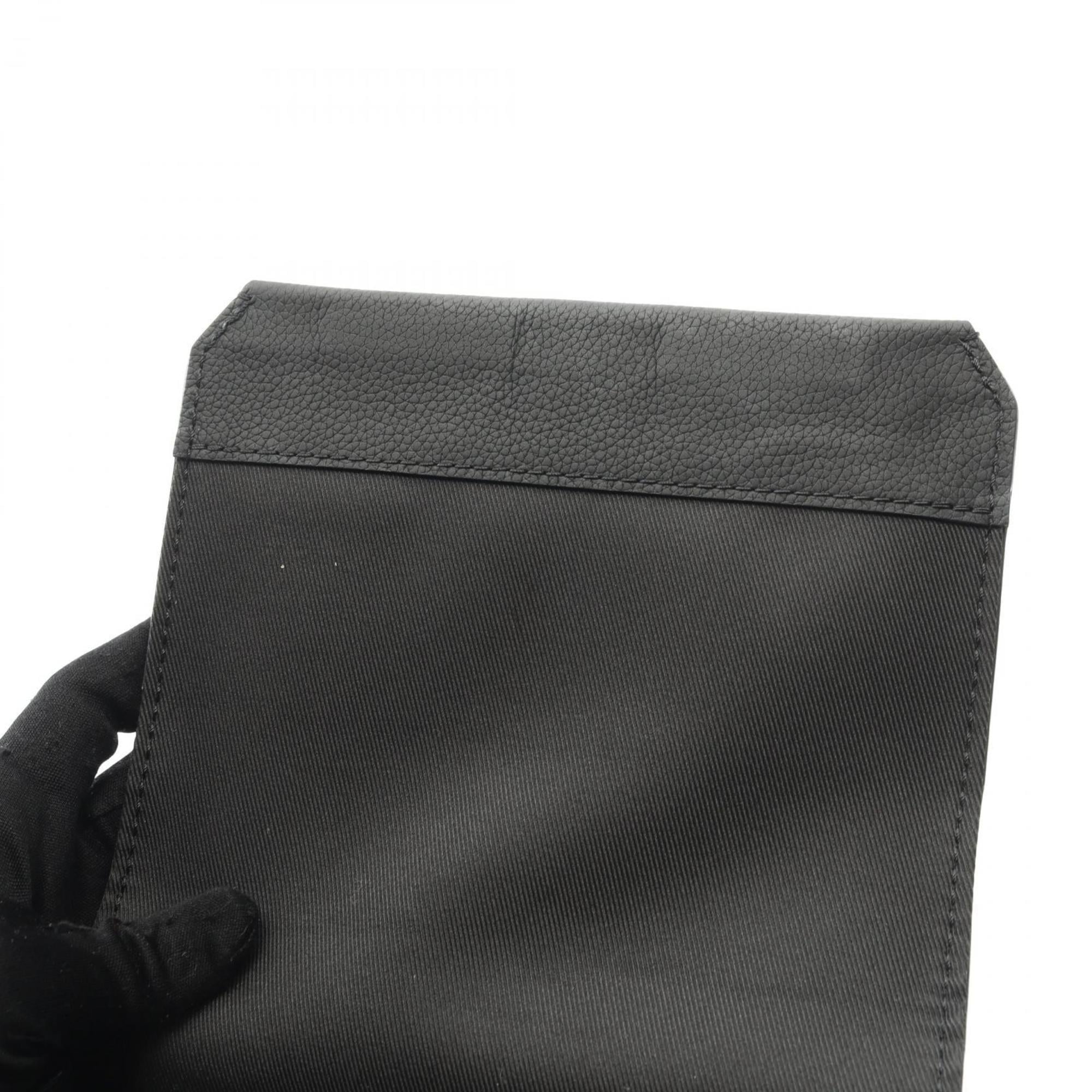 Louis Vuitton Black Leather Shoulder Bag