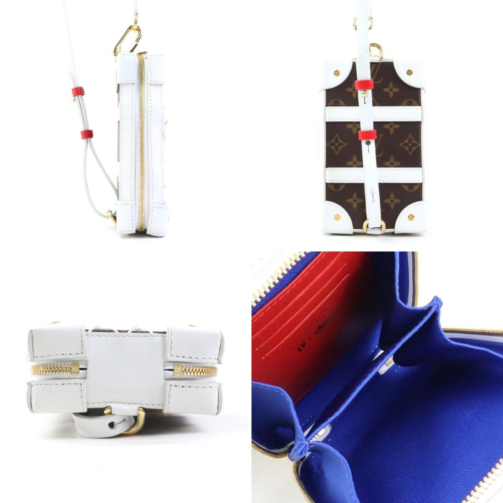 Louis Vuitton Brown Monogram White Monogram Sling Bag