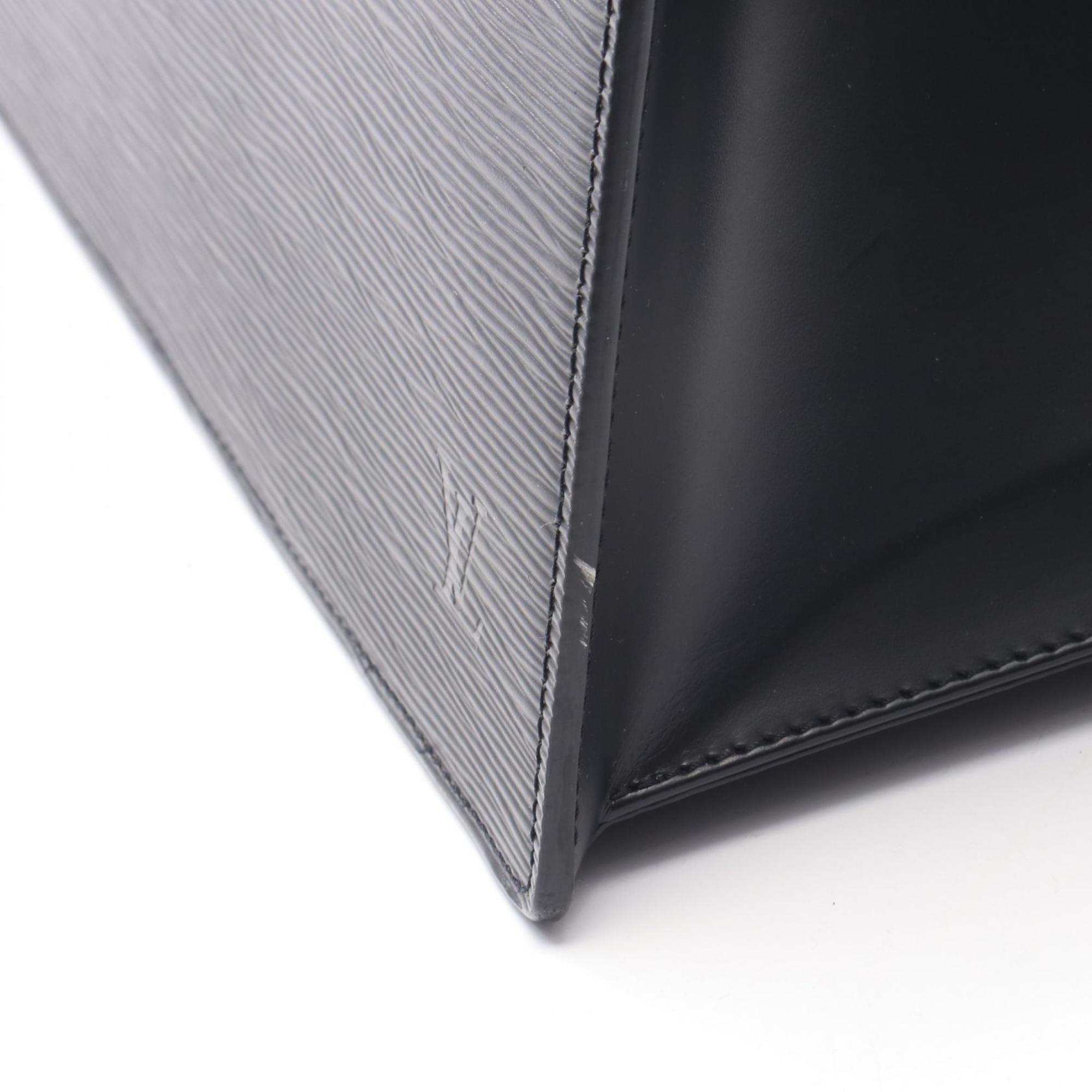Louis Vuitton Black Epi Leather Handbag