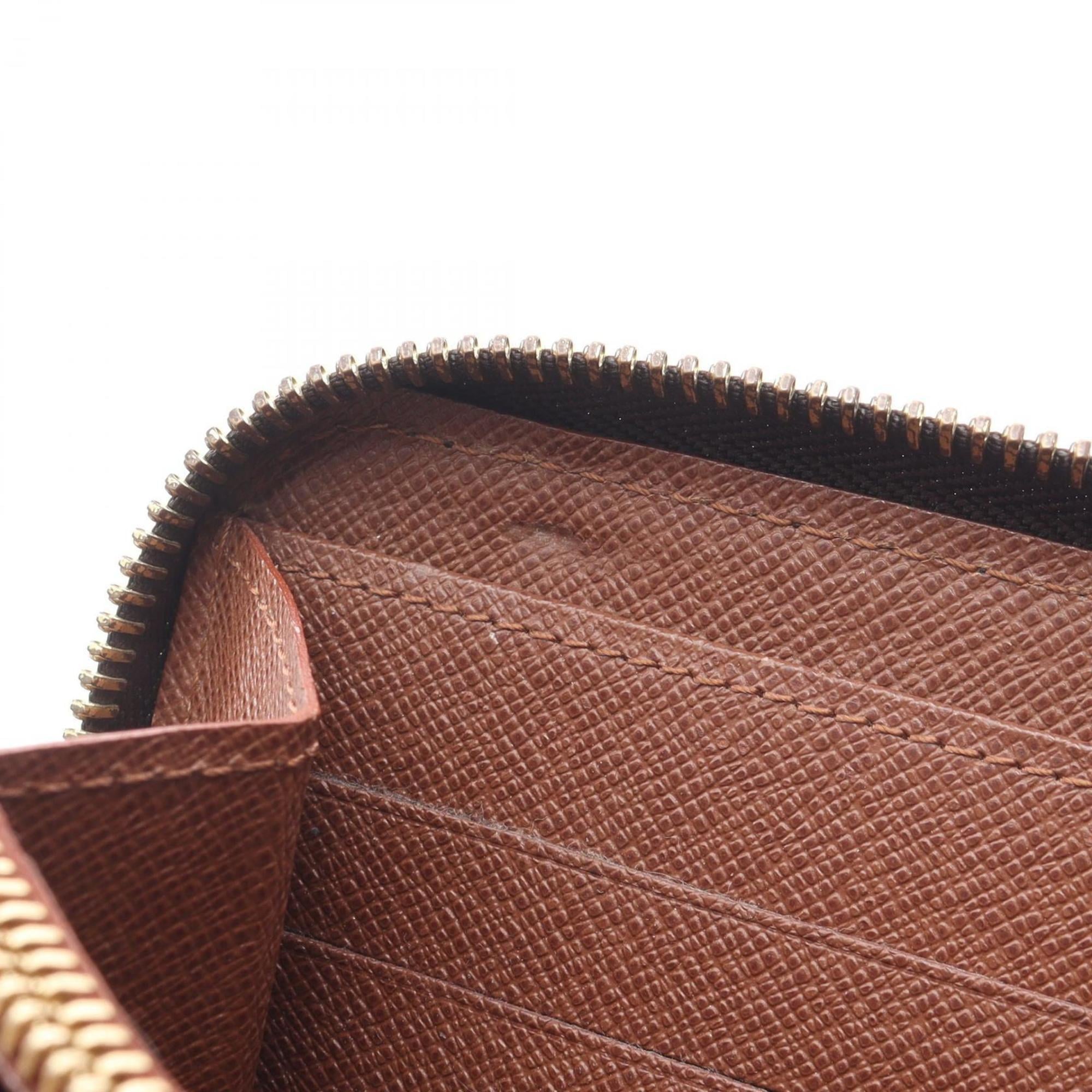 Louis Vuitton Brown Coated Canvas Long Wallet