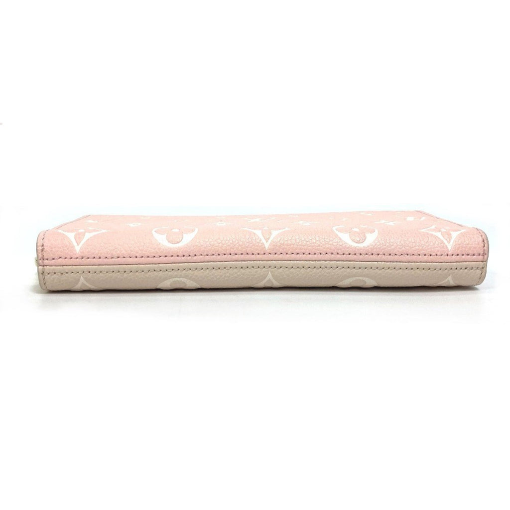 Louis Vuitton Monogram Empreinte Beige Pink Monogram Empreinte Long Wallet