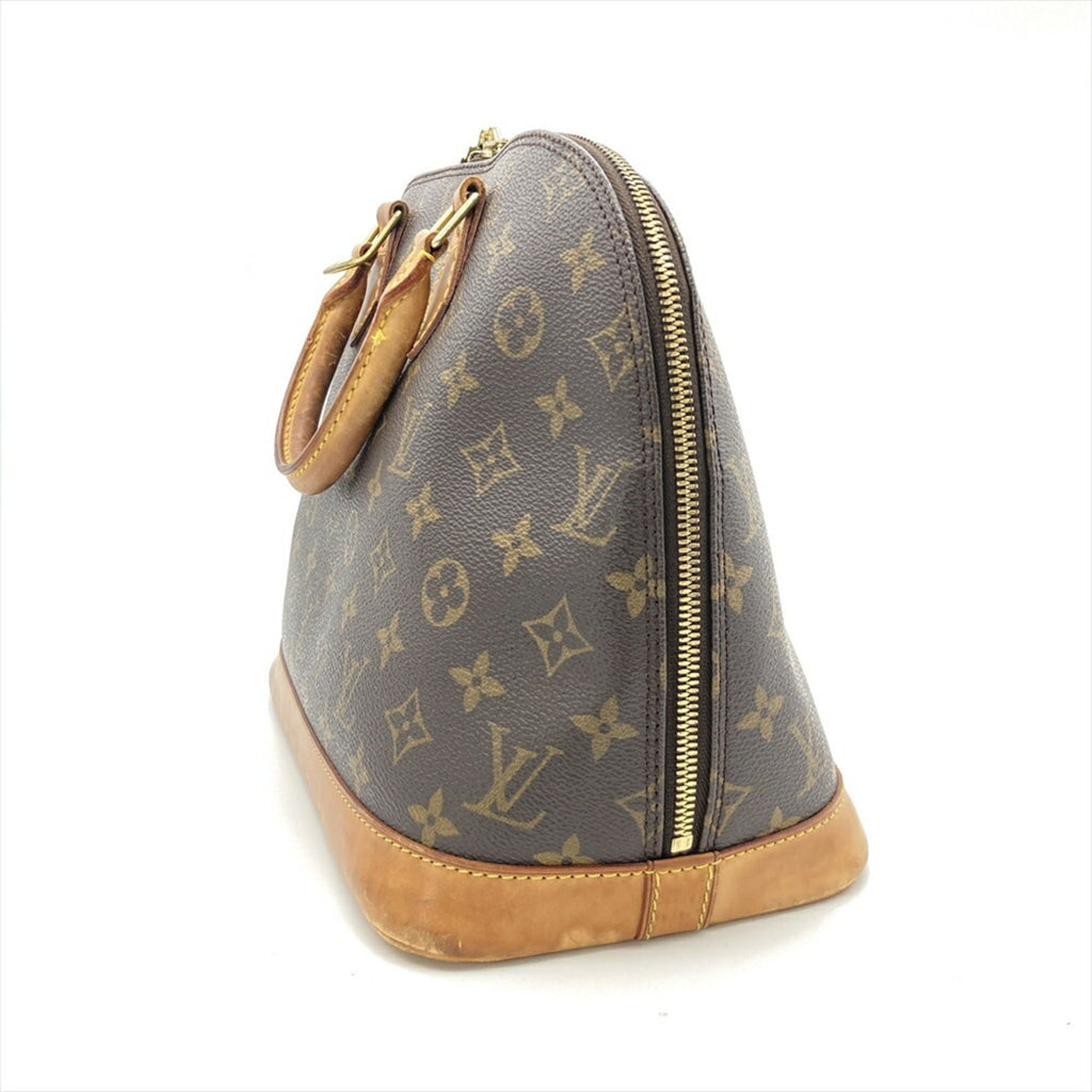 Louis Vuitton Brown Monogram Canvas Handbag