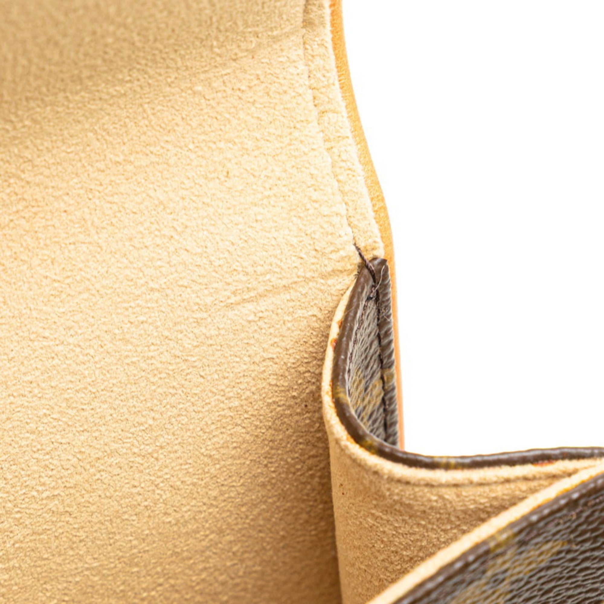 Louis Vuitton Brown Pvc Leather Fanny Pack Pochette