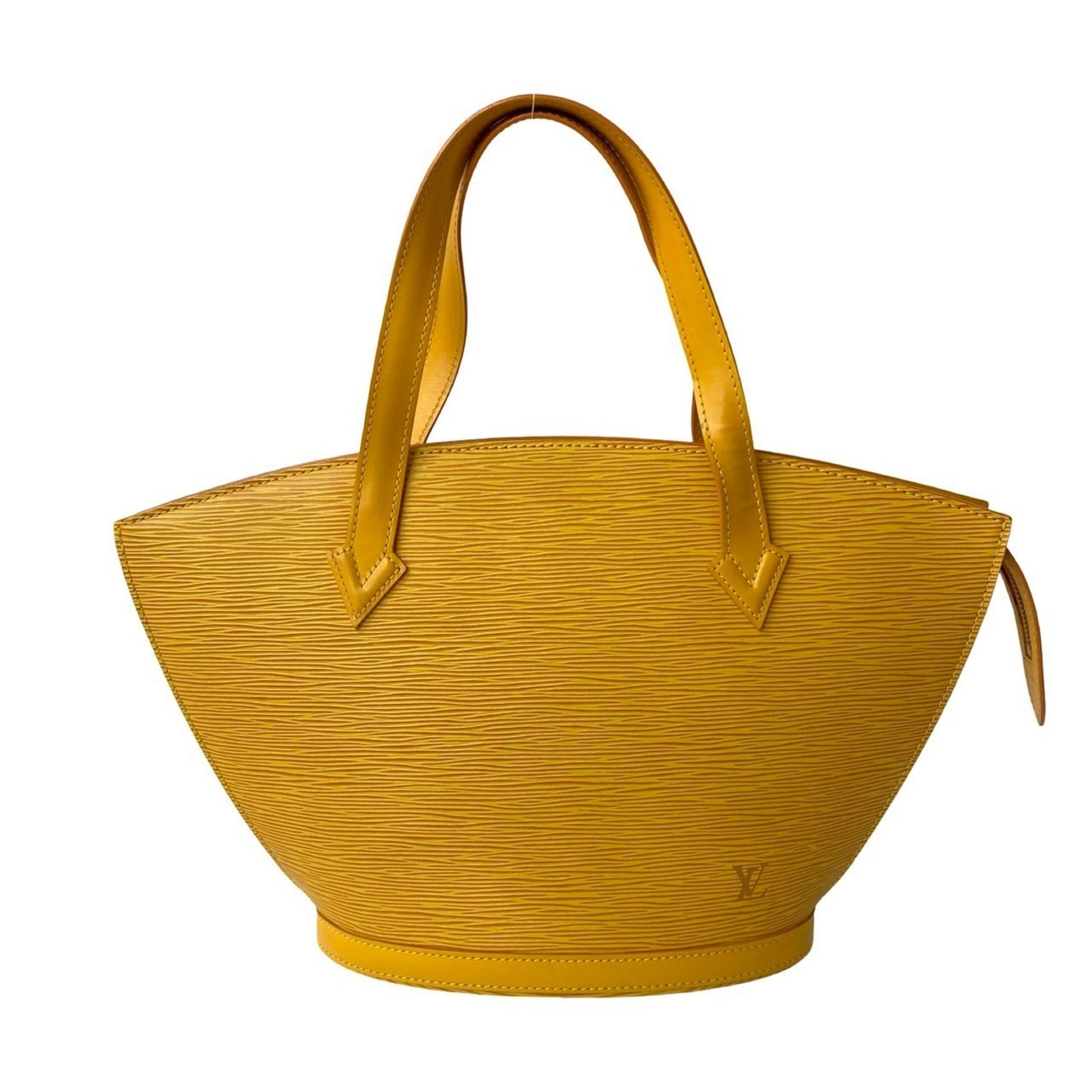 Louis Vuitton Yellow Epi Leather Handbag