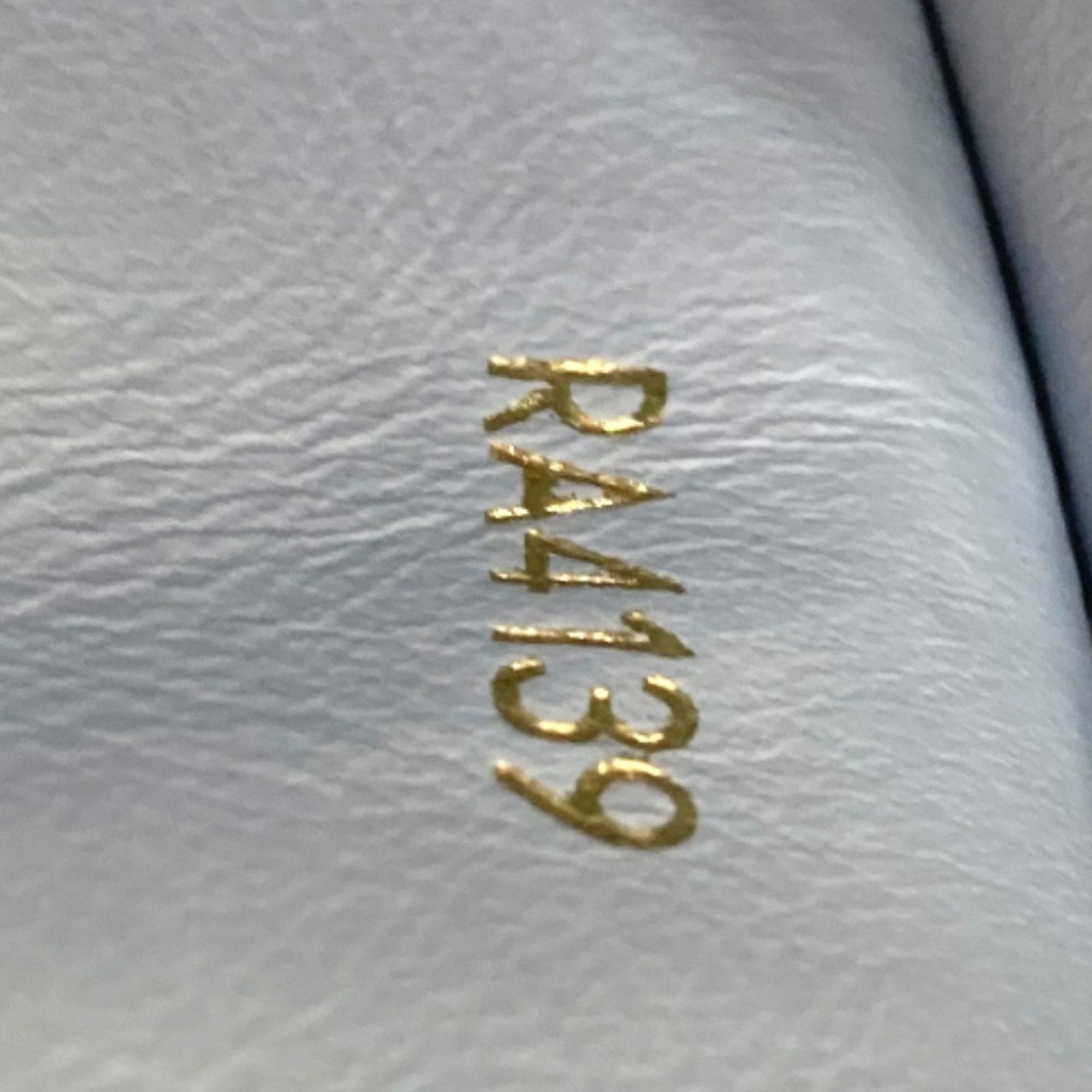 Louis Vuitton Blue Leather Wallet (Tri-Fold)