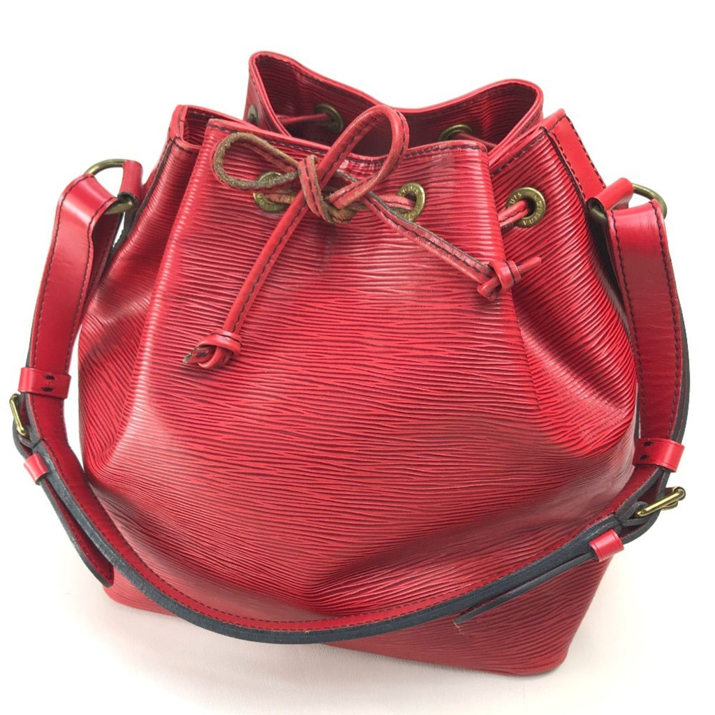 Louis Vuitton Castilian Red Red Color Epi Leather Shoulder Bag