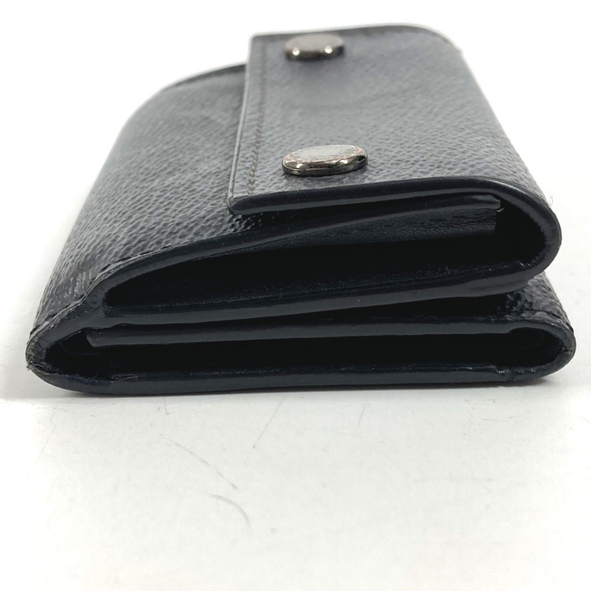 Louis Vuitton Black Gray Monogram Eclipse Canvas Wallet (Tri-Fold)