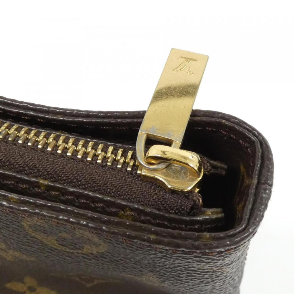 Louis Vuitton Marron Coated Canvas Handbag