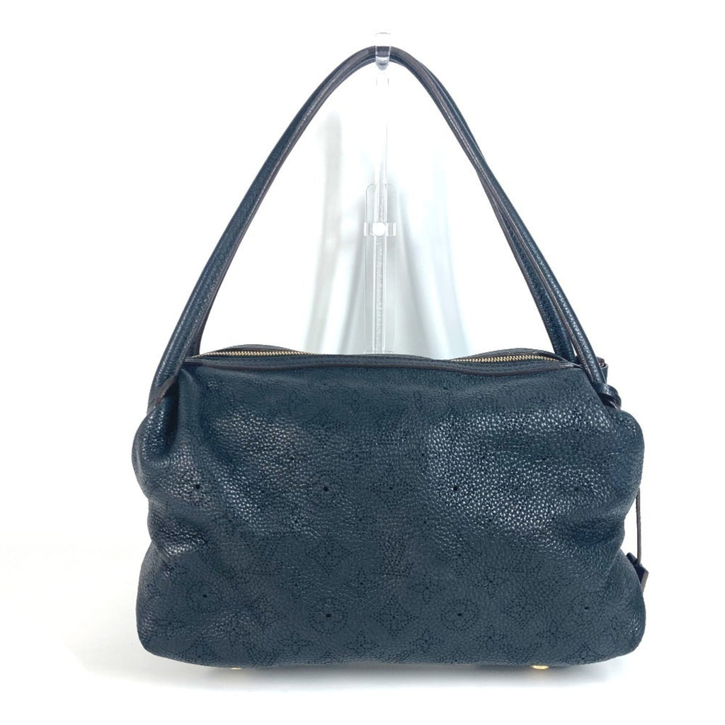 Louis Vuitton Mahina Black Noir Mahina Leather Shoulder Bag