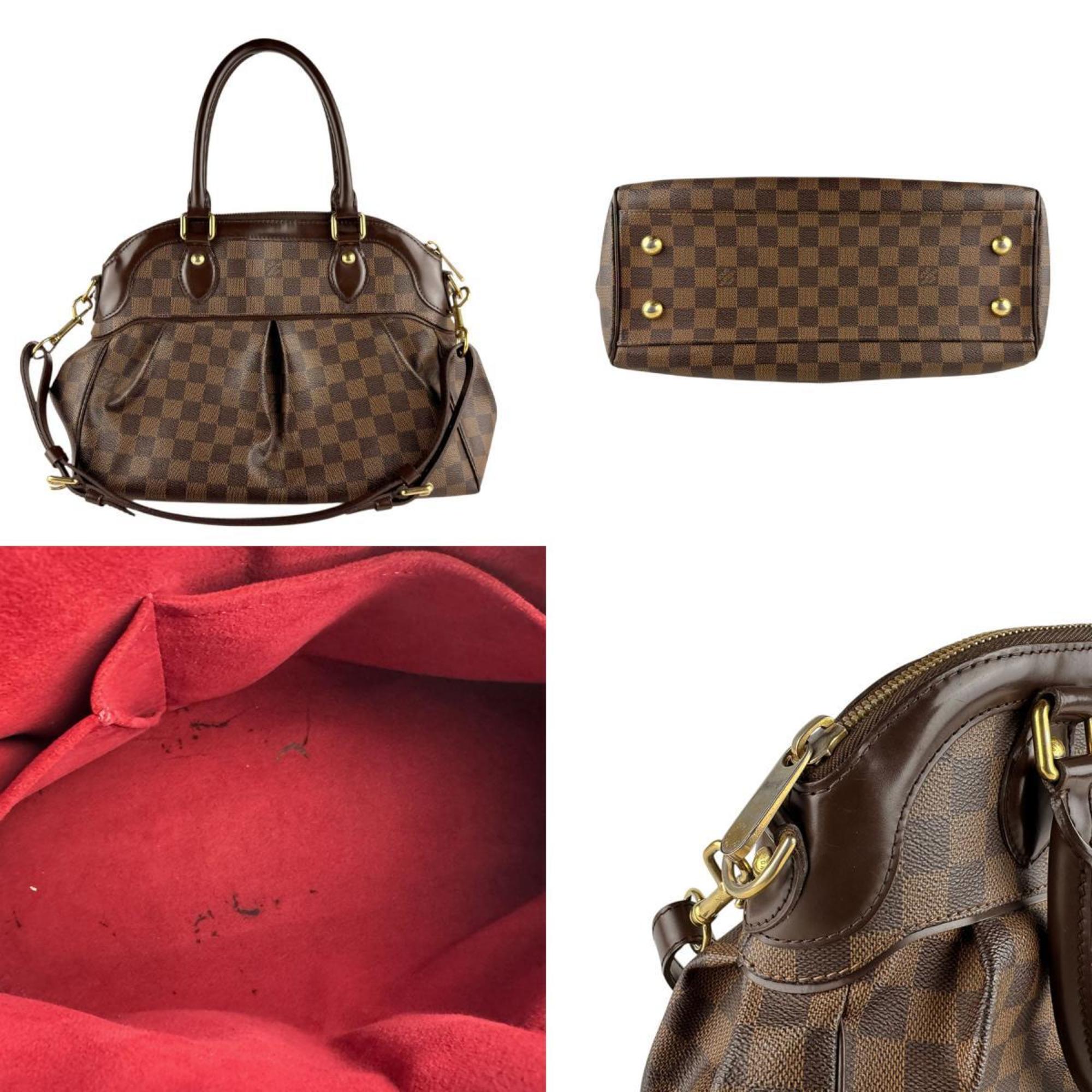 Louis Vuitton Brown Damier Canvas Handbag Shoulder Bag