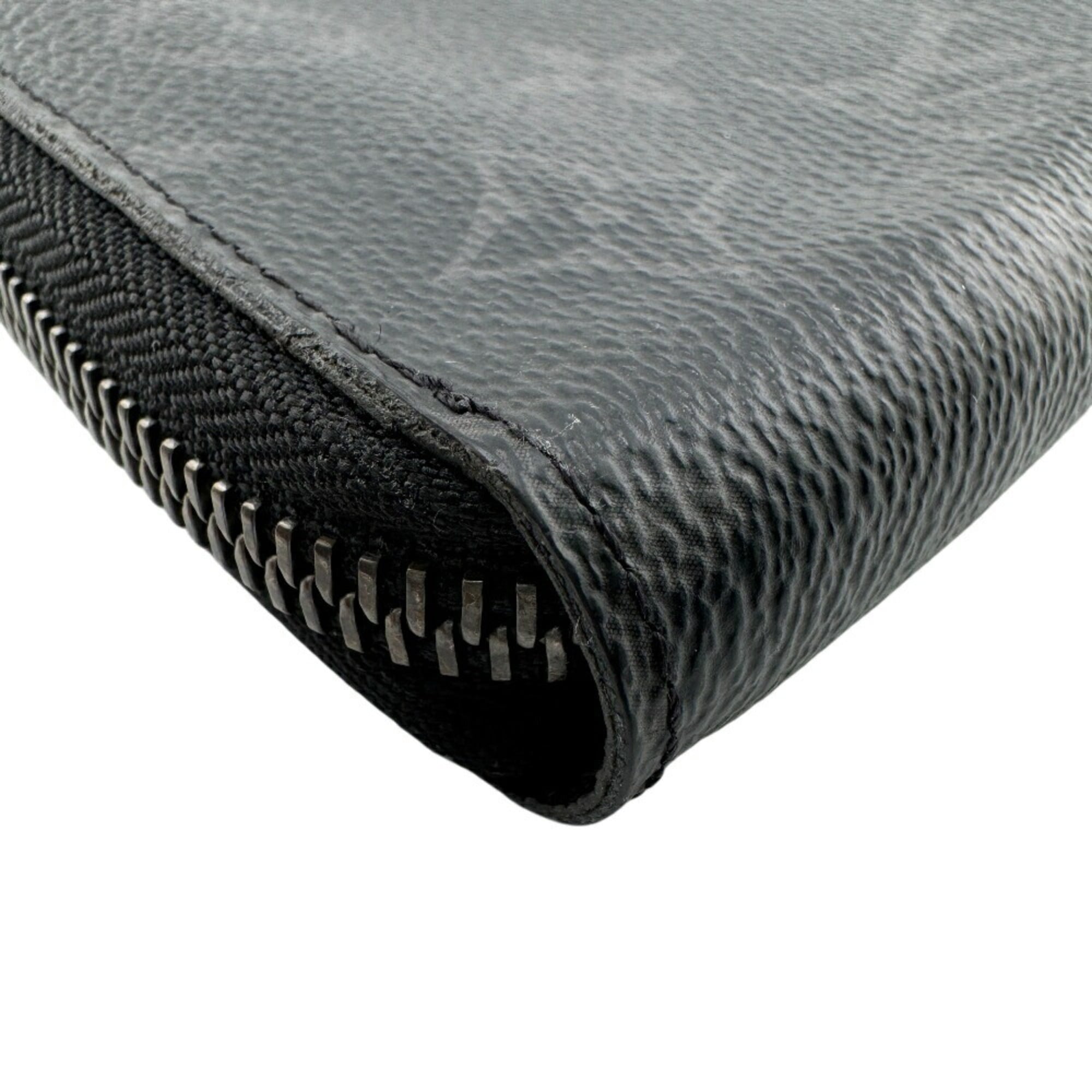 Louis Vuitton Black Gray Monogram Eclipse Monogram Eclipse Wallet