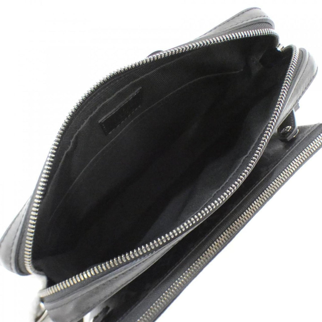 Louis Vuitton Black Gris Coated Canvas Shoulder Bag