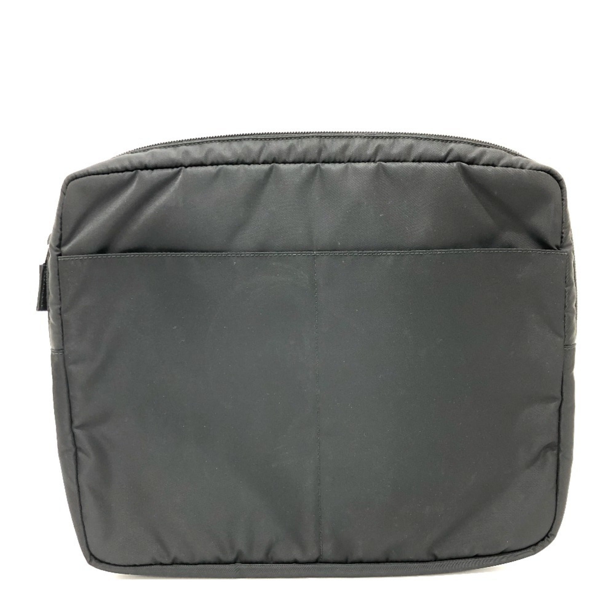 Prada Black Nylon Clutch Bag Handbag