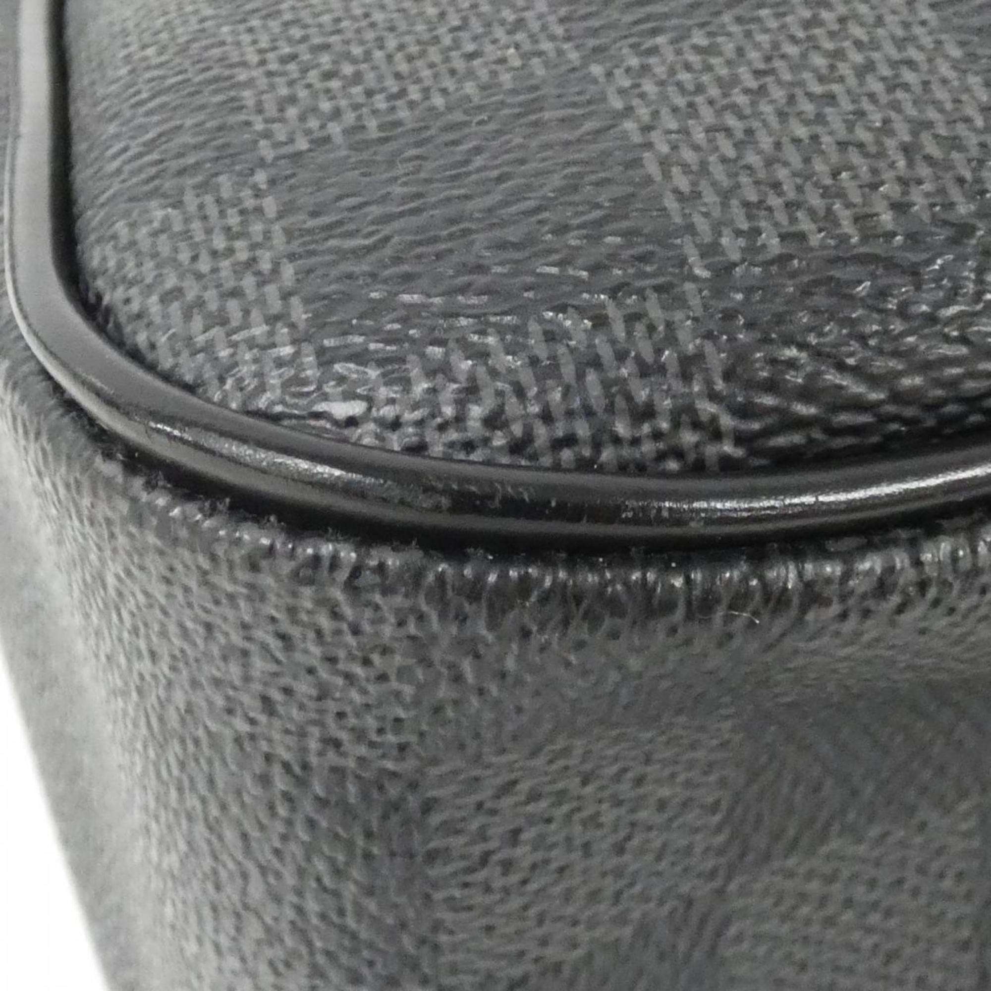 Louis Vuitton Graphite Coated Canvas Shoulder Bag