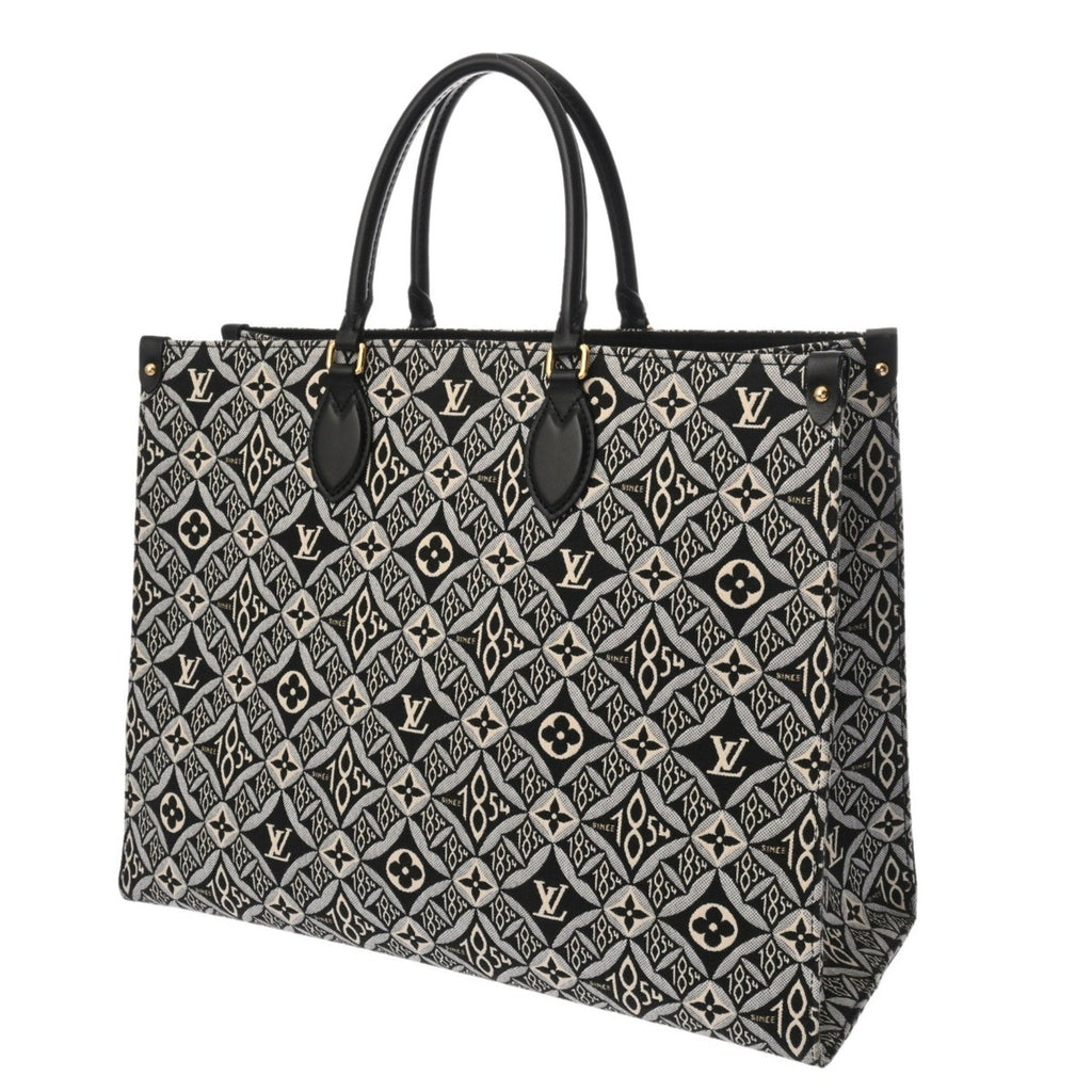 Louis Vuitton Black White Monogram Handbag